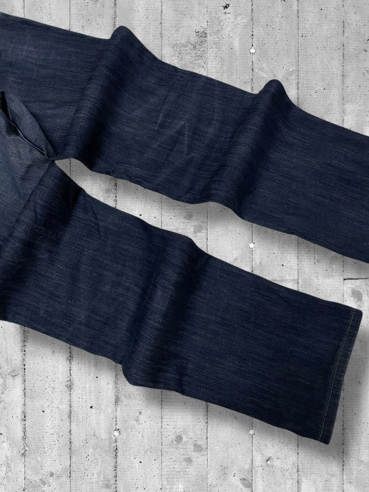 Vintage 1990s Japan Designer Edwin 403 Blue Denim Streetwear