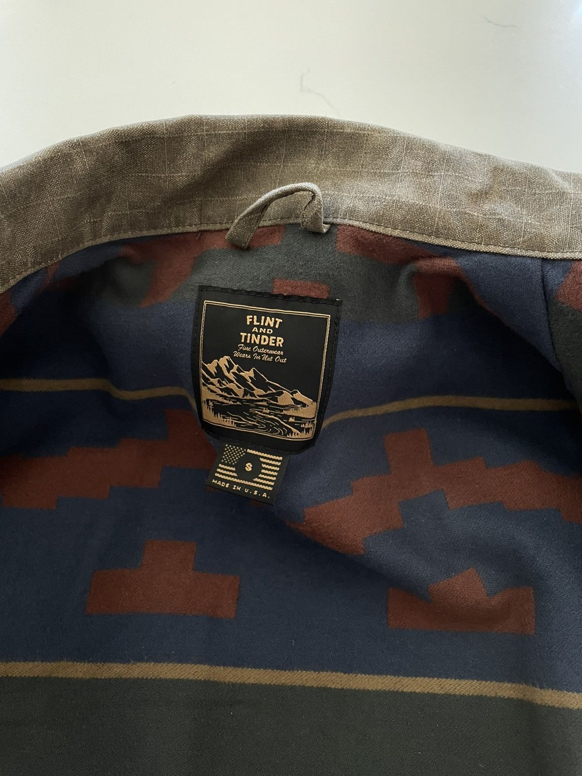 Flint And Tinder Flint and Tinder Waxed Ripstop Trucker Jacket Limited - S Size US S / EU 44-46 / 1 - 5 Thumbnail