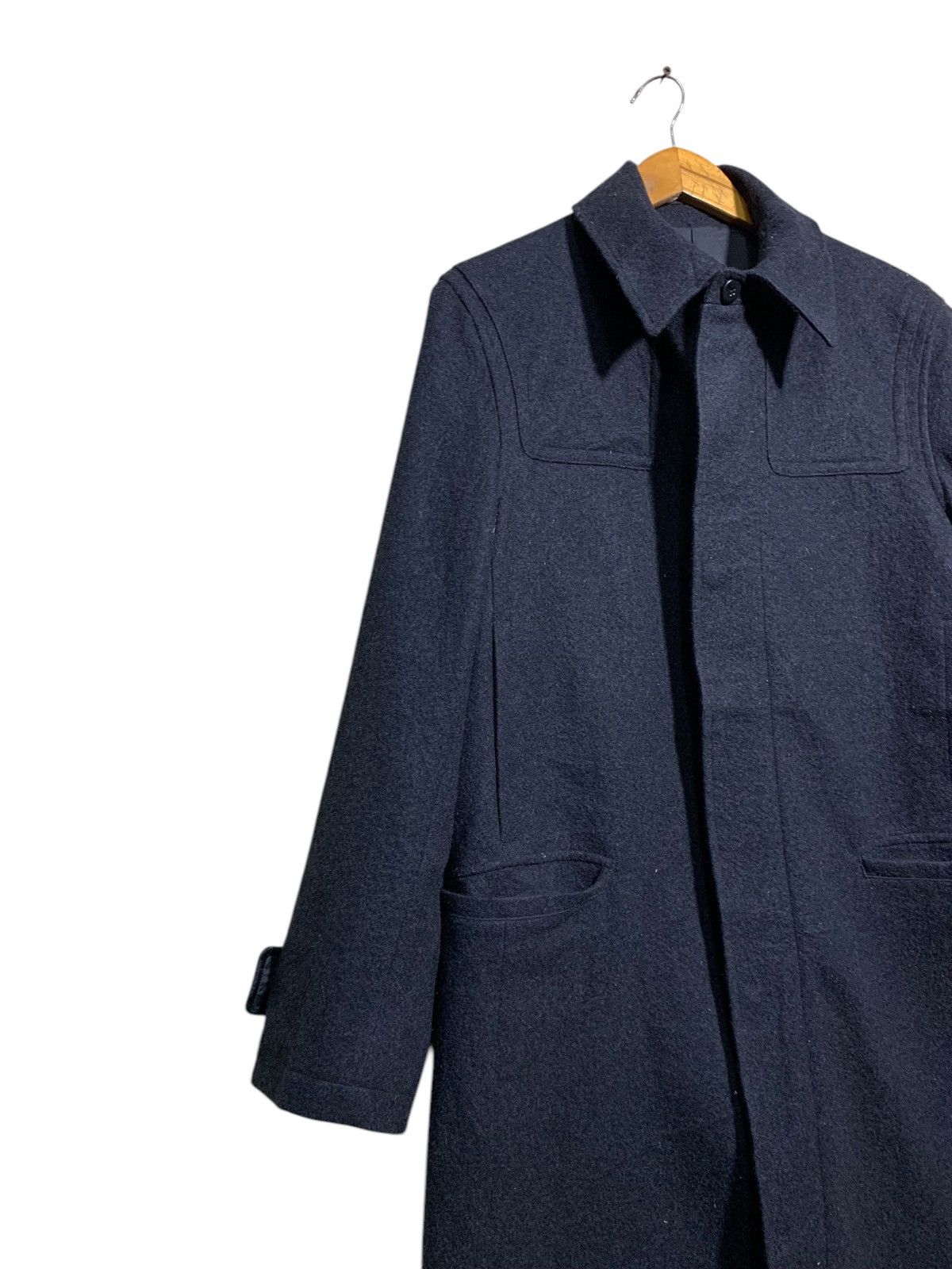 Yohji Yamamoto 🔥YOHJI YAMAMOTO A.A.R WOOL OVERCOATS JACKETS Size US L / EU 52-54 / 3 - 5 Thumbnail