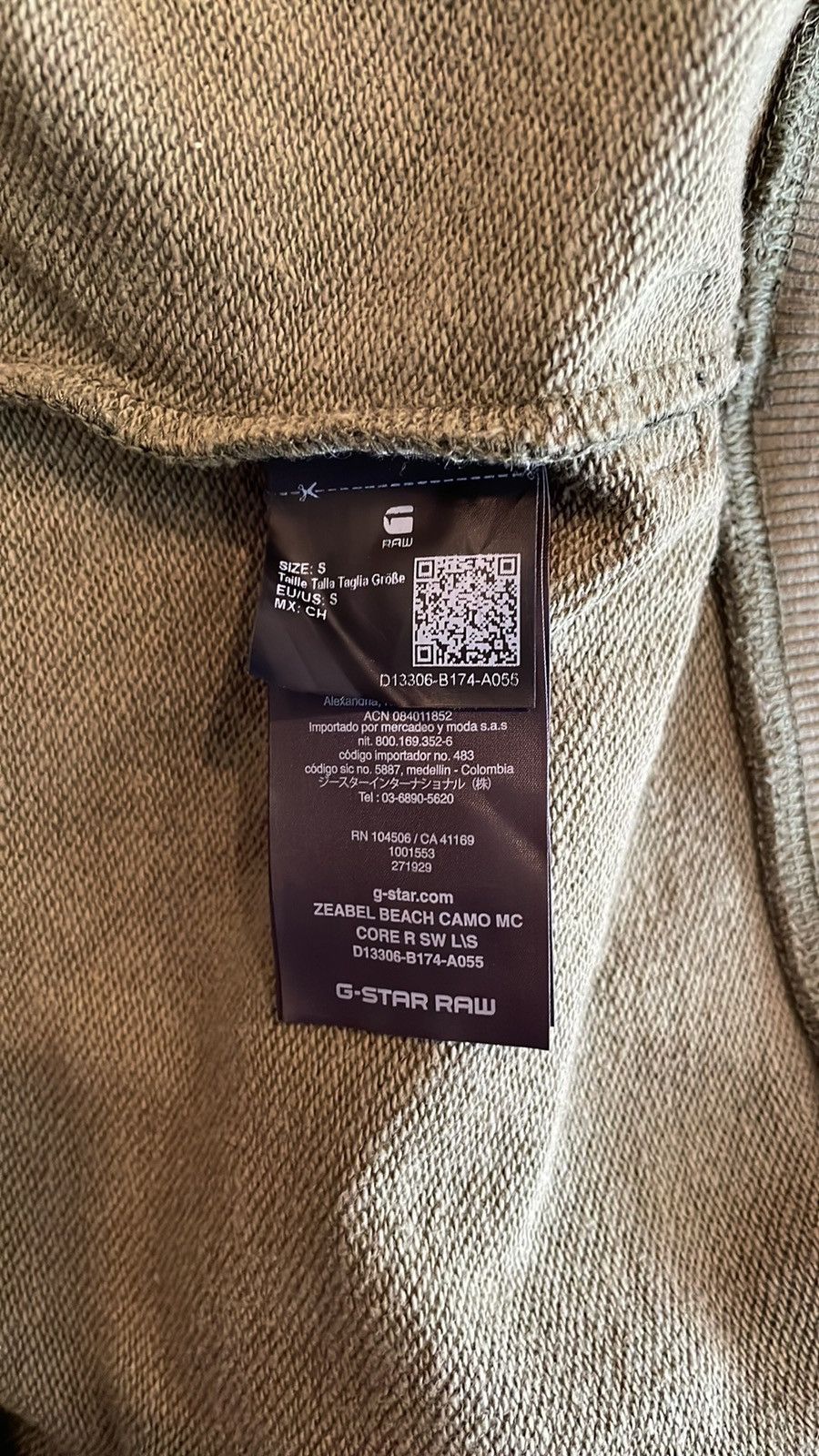 G-Star Camo Raw Sweater Size US S / EU 44-46 / 1 - 3 Thumbnail