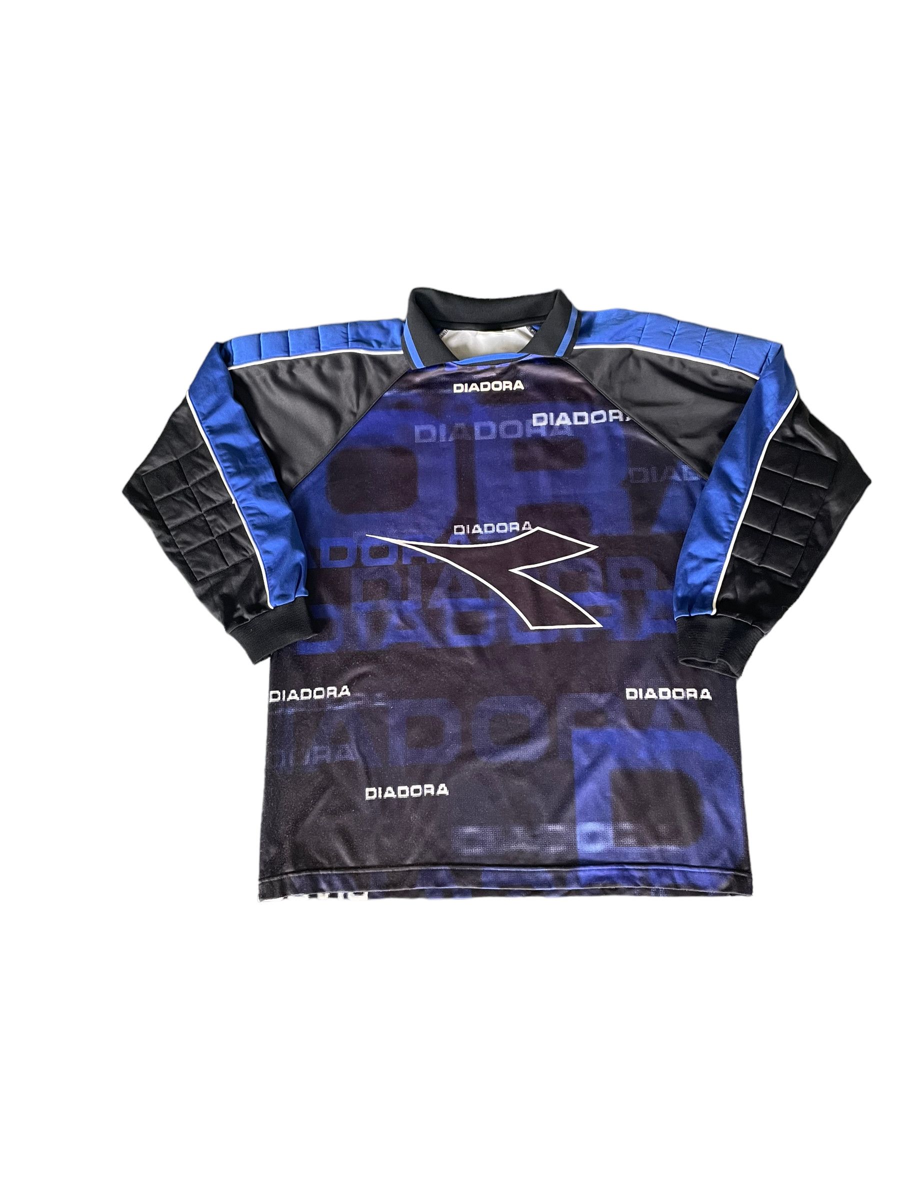 Diadora Vintage 90's Diadora Goalkeeper Jersey Size US L / EU 52-54 / 3 - 1 Thumbnail