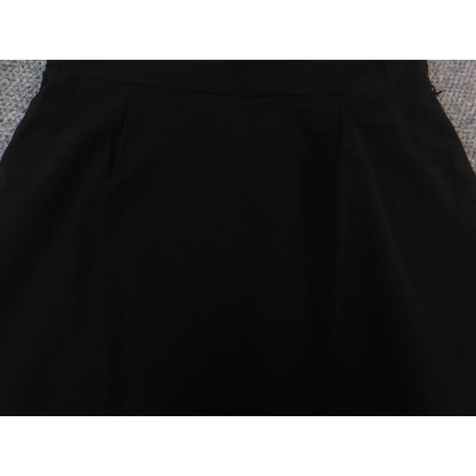 Nine West Nine West Womens dress 14 black midi lined zip a-line suit Size XL / US 12-14 / IT 48-50 - 4 Thumbnail