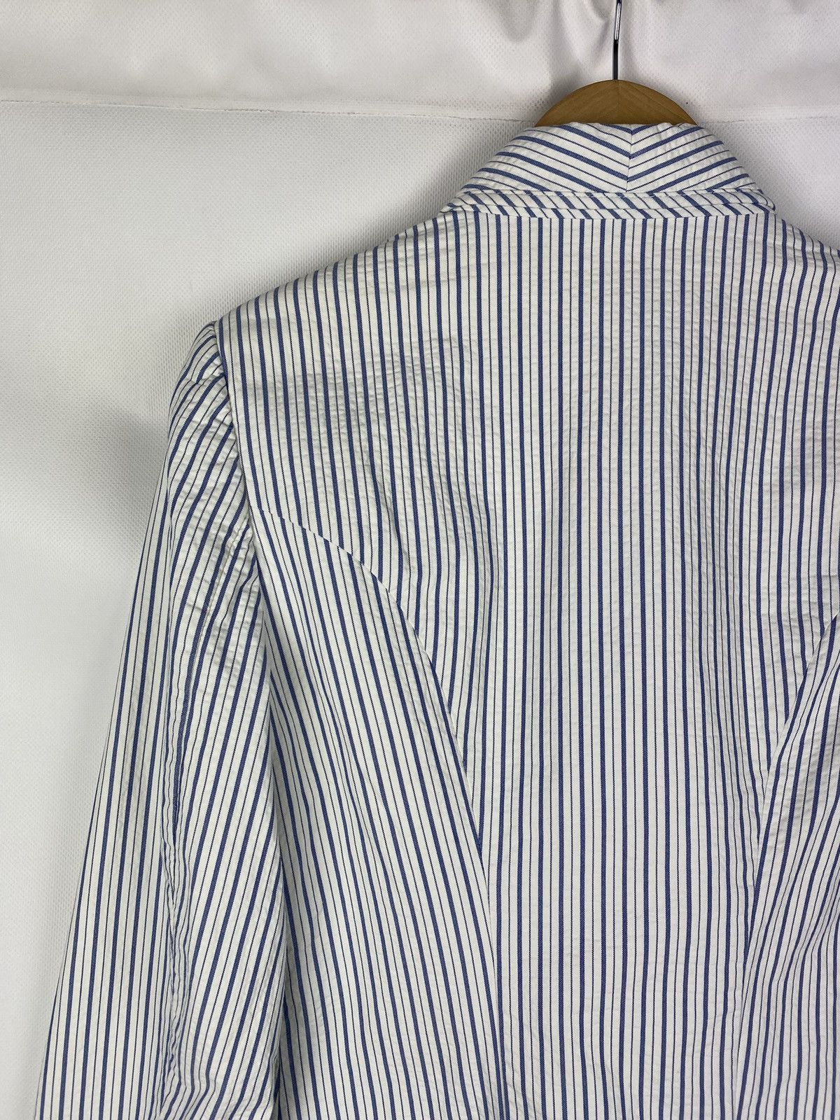 Alexander McQueen × MCQ Mcq Alexander McQueen ladies striped blazer jacket size 44 Size M / US 6-8 / IT 42-44 - 16 Thumbnail