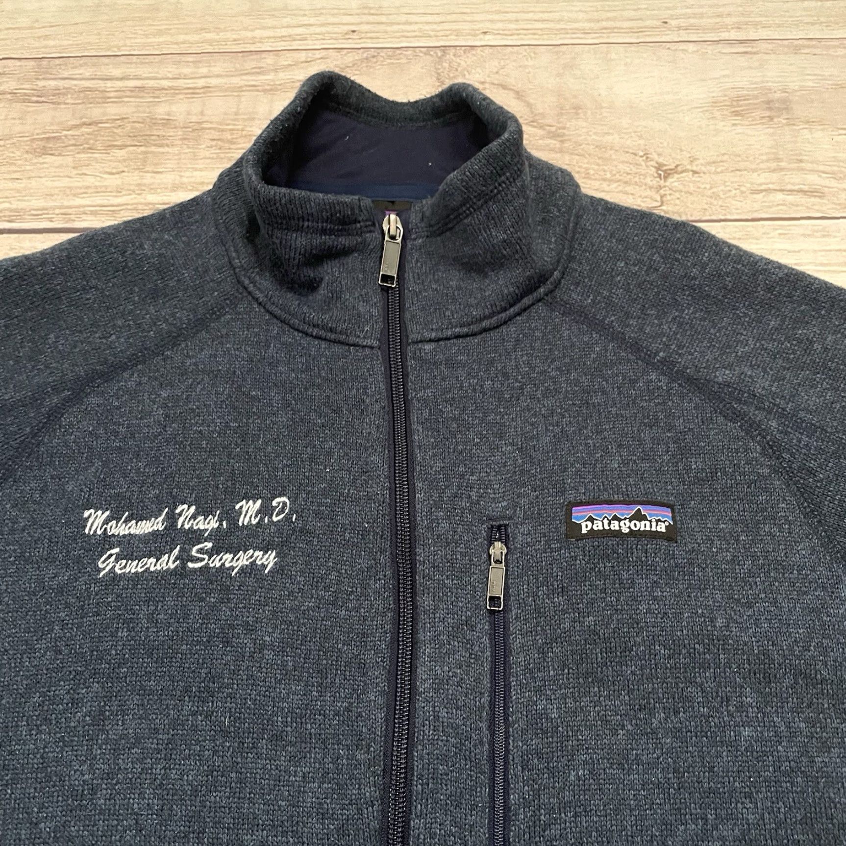 Patagonia Patagonia Mens Better Sweater Jacket Full Zip Navy Blue Medium Logo Fleece Outdoor Classic Nature Athletic Regular Size US M / EU 48-50 / 2 - 5 Thumbnail