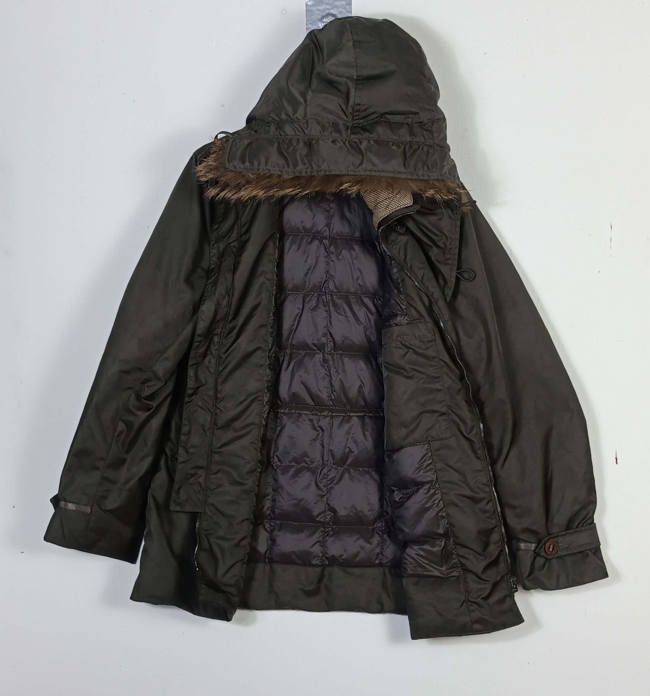 Moncler Vintage Rare💥 Moncler Madagascar Parkas Hoodie Jacket Size US L / EU 52-54 / 3 - 4 Thumbnail