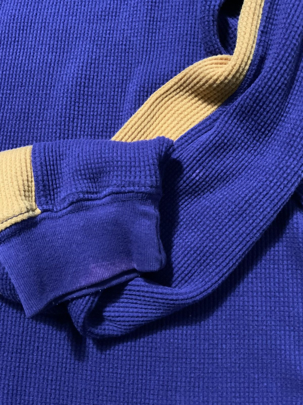 NCAA Louisiana State LSU Tigers Waffle Knit Thermal L/S Shirt Size US S / EU 44-46 / 1 - 7 Thumbnail