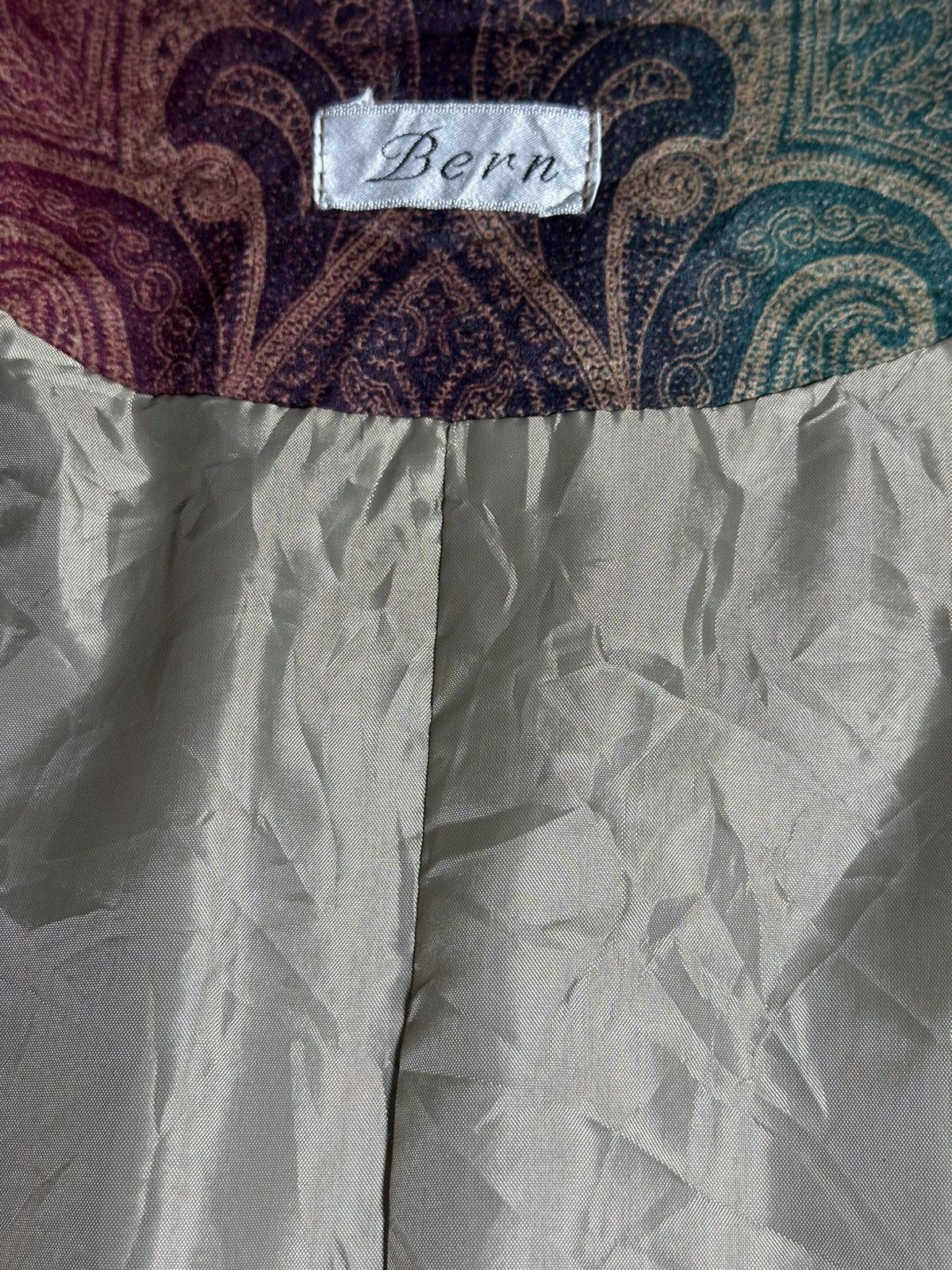 Japanese Brand Bern Paisley Pattern Size L / US 10 / IT 46 - 9 Thumbnail