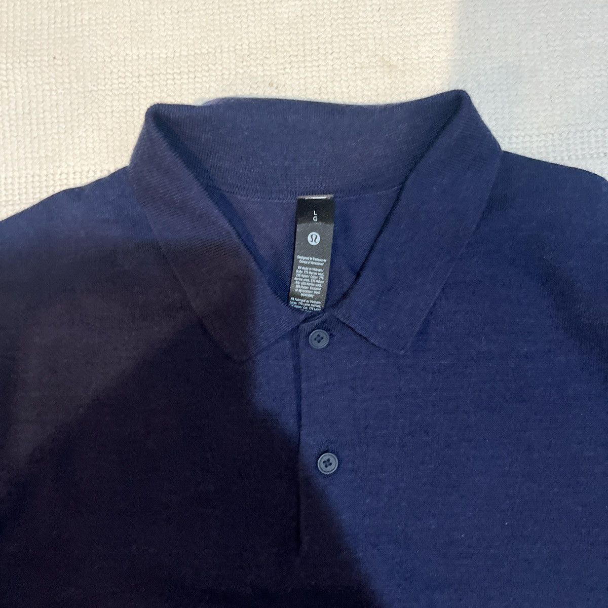 Lululemon Lululemon New Venture Knit polo Size US L / EU 52-54 / 3 - 3 Thumbnail