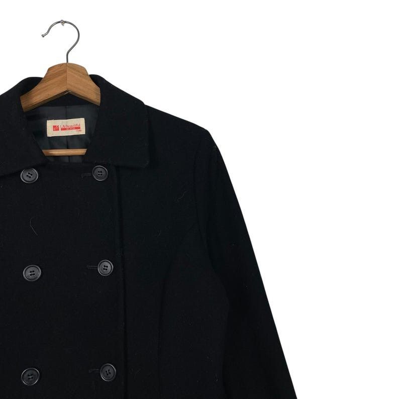 Japanese Brand L& Beatiful Double Breasted Wool Jacket Size US M / EU 48-50 / 2 - 4 Thumbnail