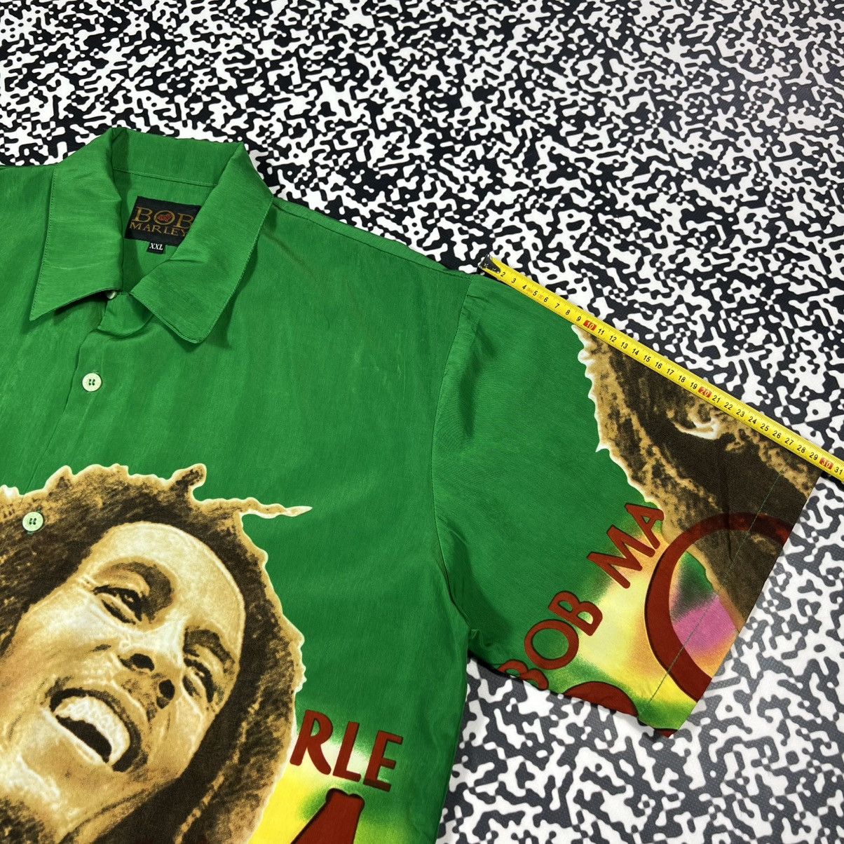 Bob Marley Vintage 90s Bob Marley Face Art Retro Weed Band Style Shirt Size US XXL / EU 58 / 5 - 14 Thumbnail