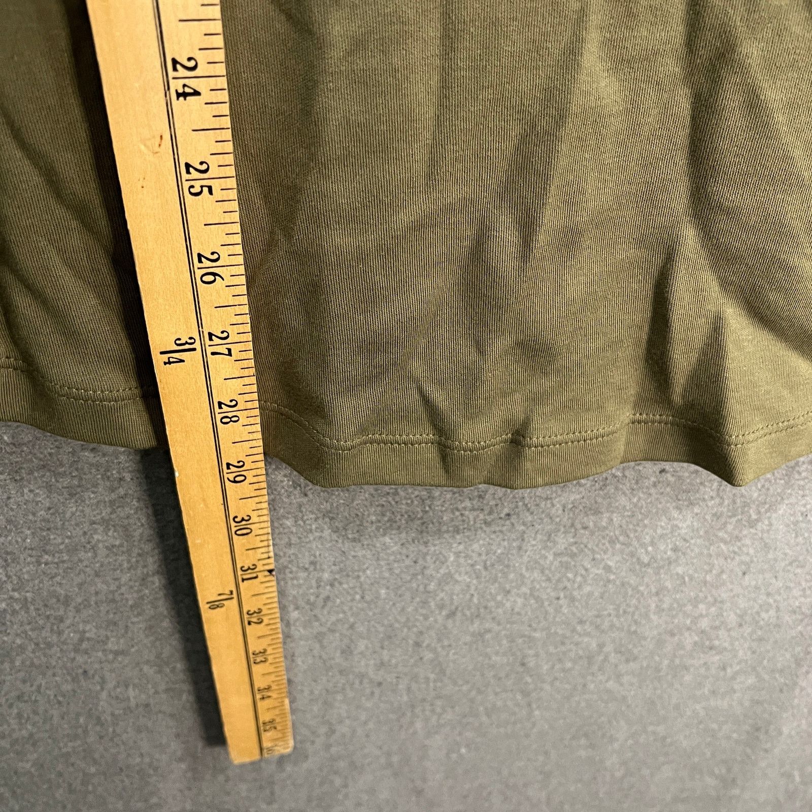 Other Isaac Mizrahi Live! Essentials Rounded V-Neck Dried Sage Size M / US 6-8 / IT 42-44 - 4 Thumbnail