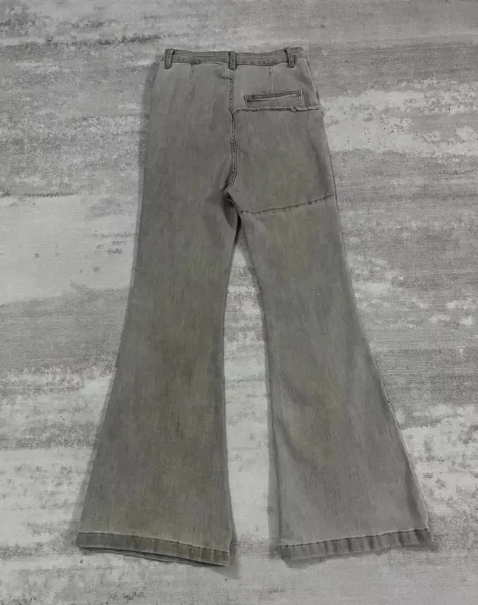 Japanese Brand Distressed Washed Flared Jeans Size US 32 / EU 48 - 4 Thumbnail