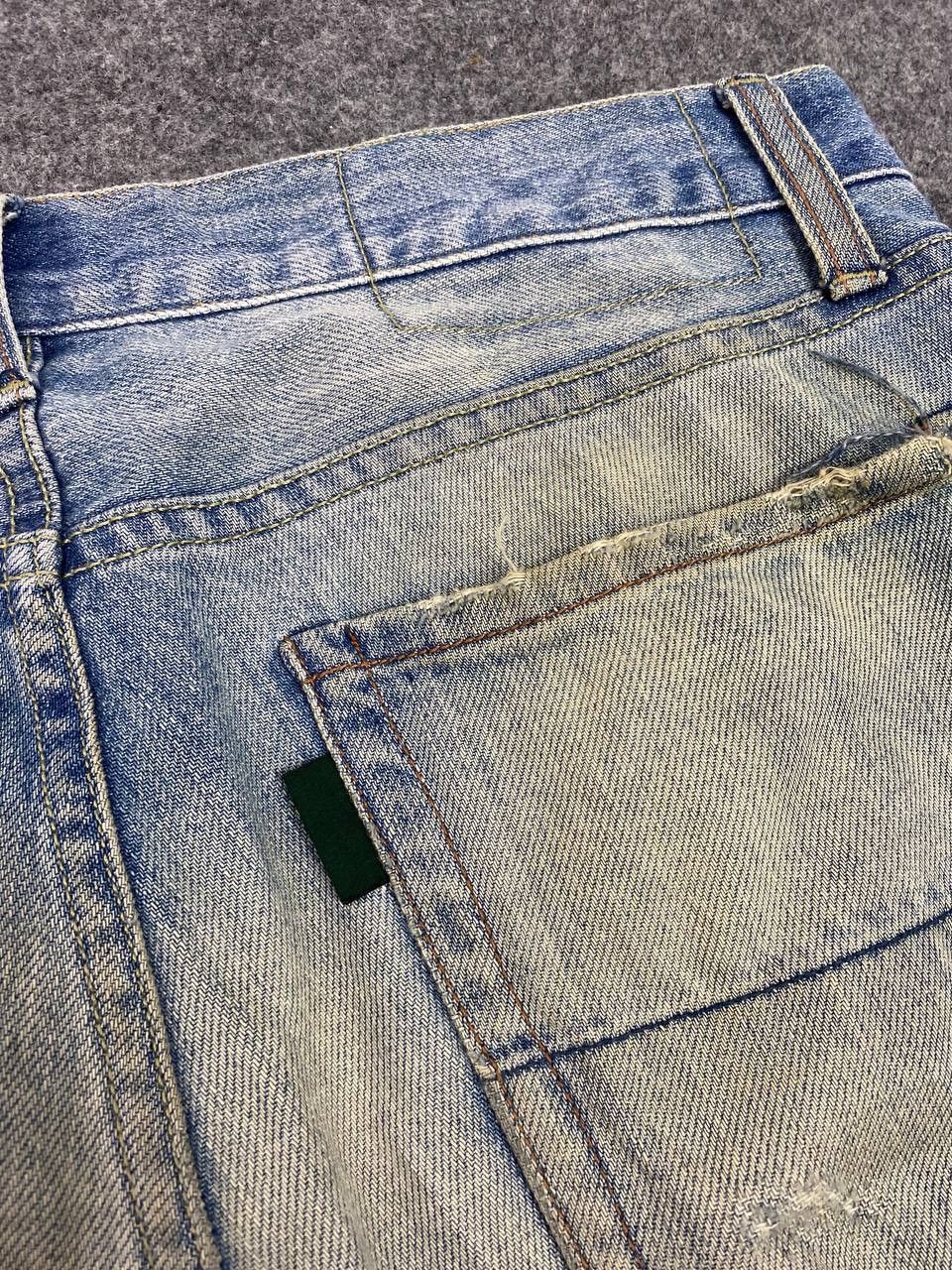 United Arrows vintage united arrows green label relaxing distressed denim Size US 32 / EU 48 - 6 Thumbnail