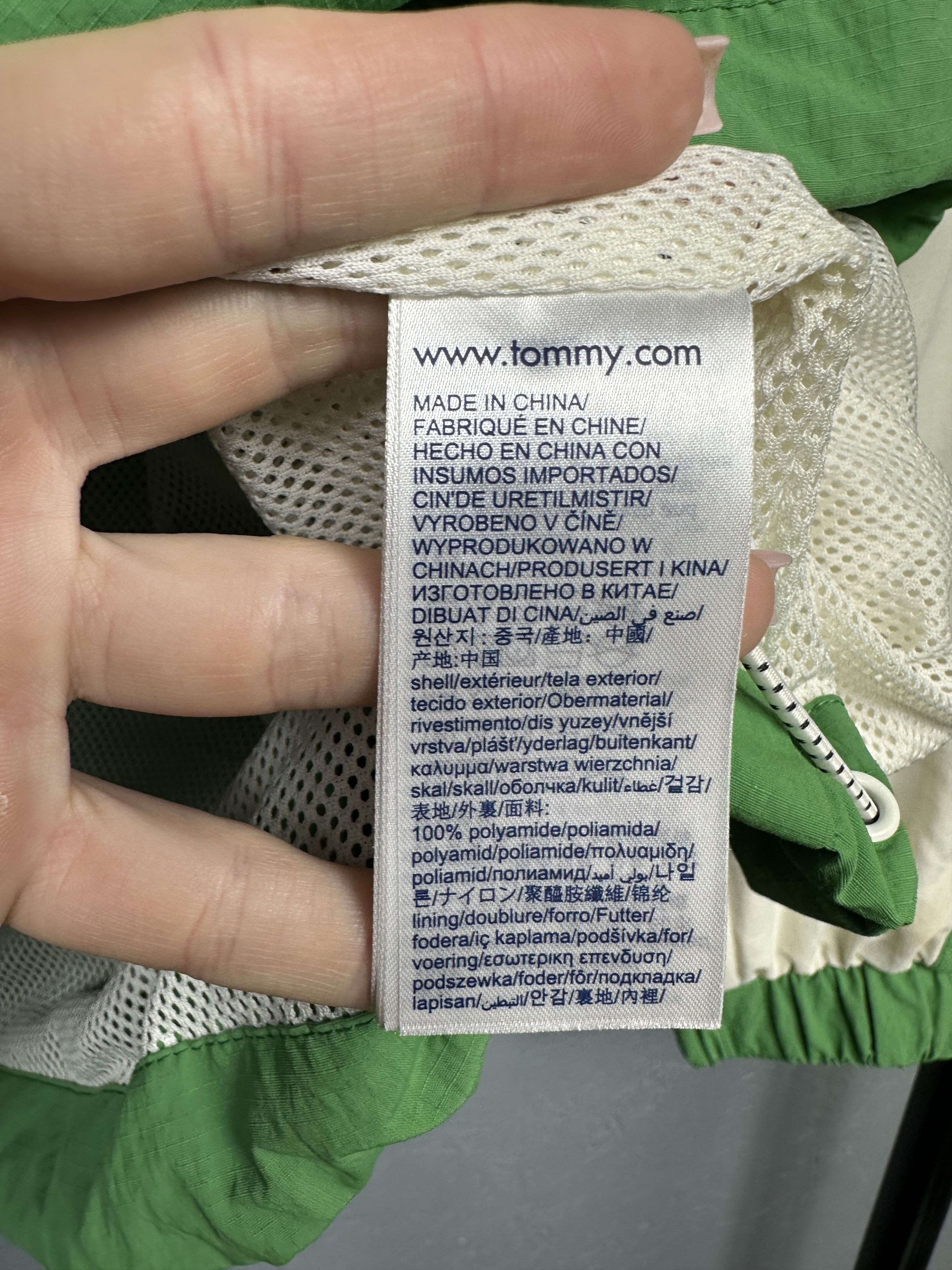 Tommy Hilfiger Tommy Hilfiger Womens Nylon Anorak Jacket Size M / US 6-8 / IT 42-44 - 5 Thumbnail