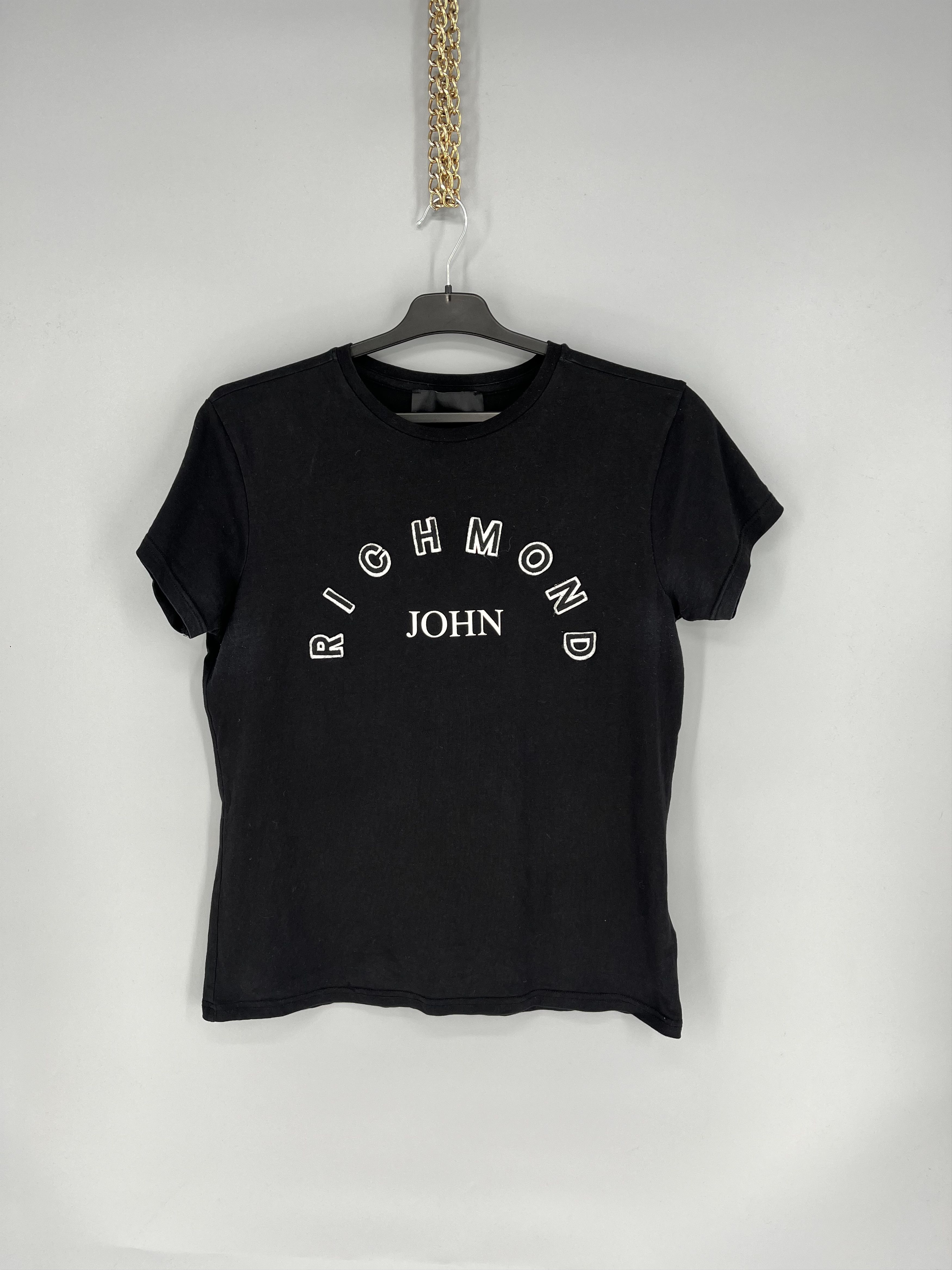 John Richmond Vintage John Richmond Puff Logo Hype T-Shirt Size M / US 6-8 / IT 42-44 - 1 Thumbnail