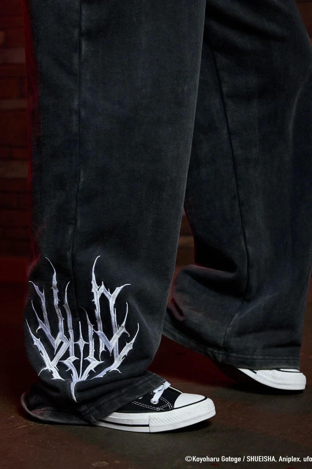 YoungLA YoungLa- Grey Wash- Demon Slayer Sweats- Large- Sold OUT! Size US 34 / EU 50 - 4 Thumbnail