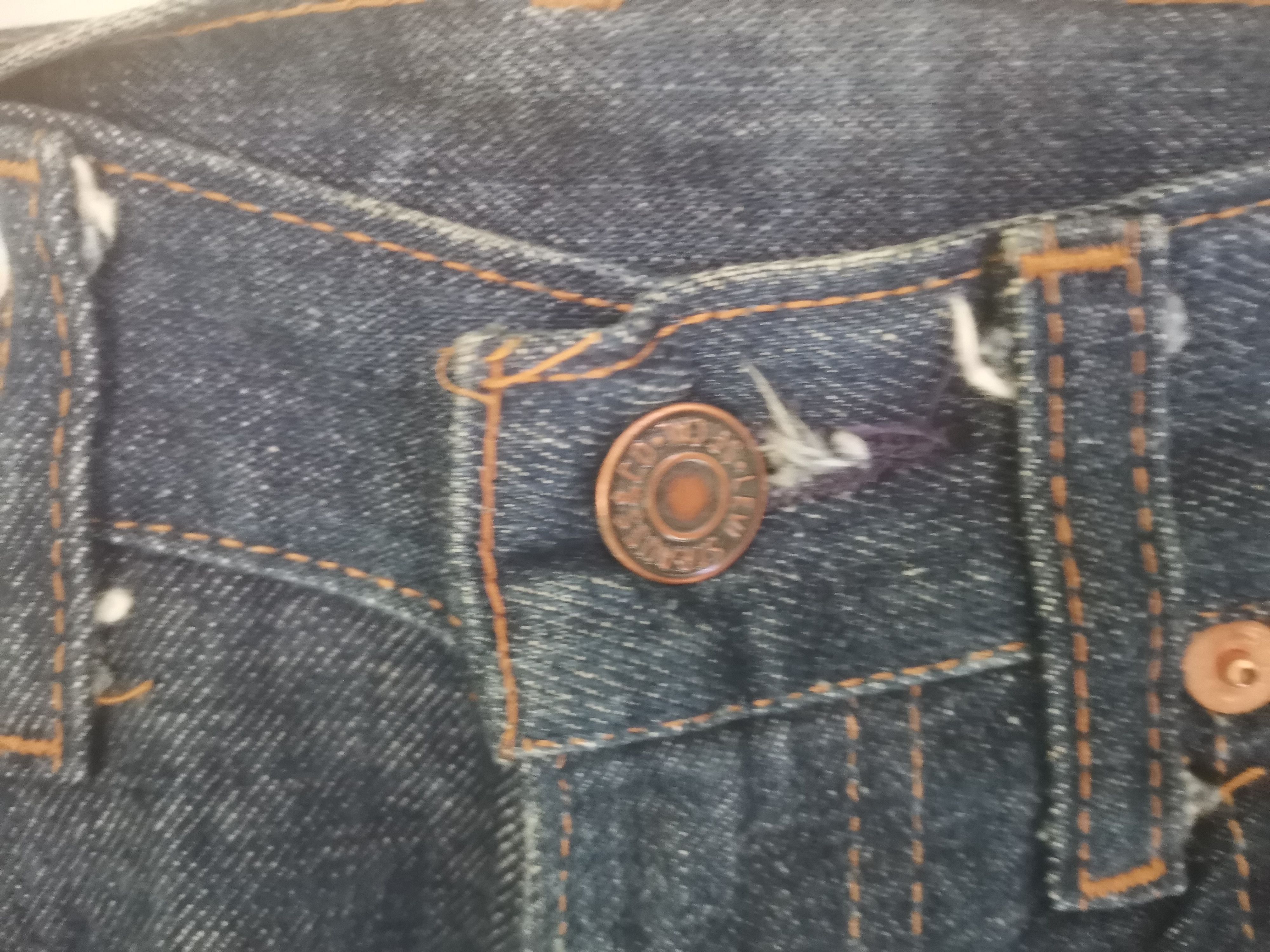 Levi's Vintage Clothing × Vintage Rare vintage Levi's 517 stemp button no 8 denim Size US 31 - 9 Thumbnail