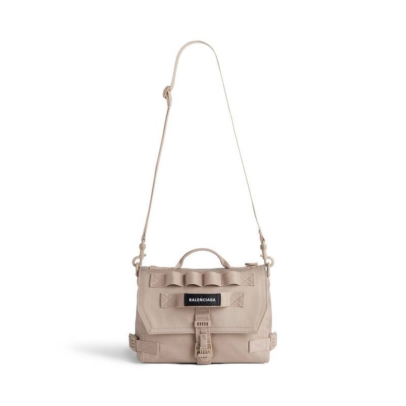Balenciaga o1bcso1str0226 Size: OS / Army Small Messenger Bag In Beige Size ONE SIZE - 5 Thumbnail