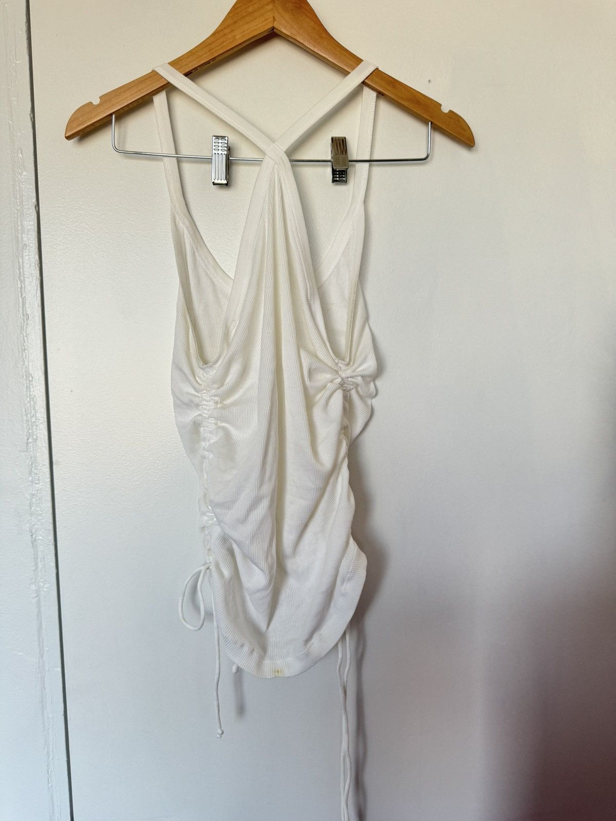 Helmut Lang Helmut Lang Adjustable Side Toggle Rib Tank Size L / US 10 / IT 46 - 3 Thumbnail