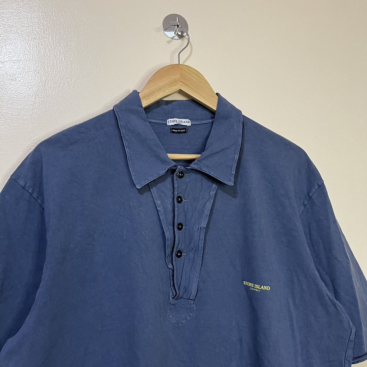 Stone Island Stone Island SS03 Compact Polo Shirt Size US XL / EU 56 / 4 - 2 Thumbnail
