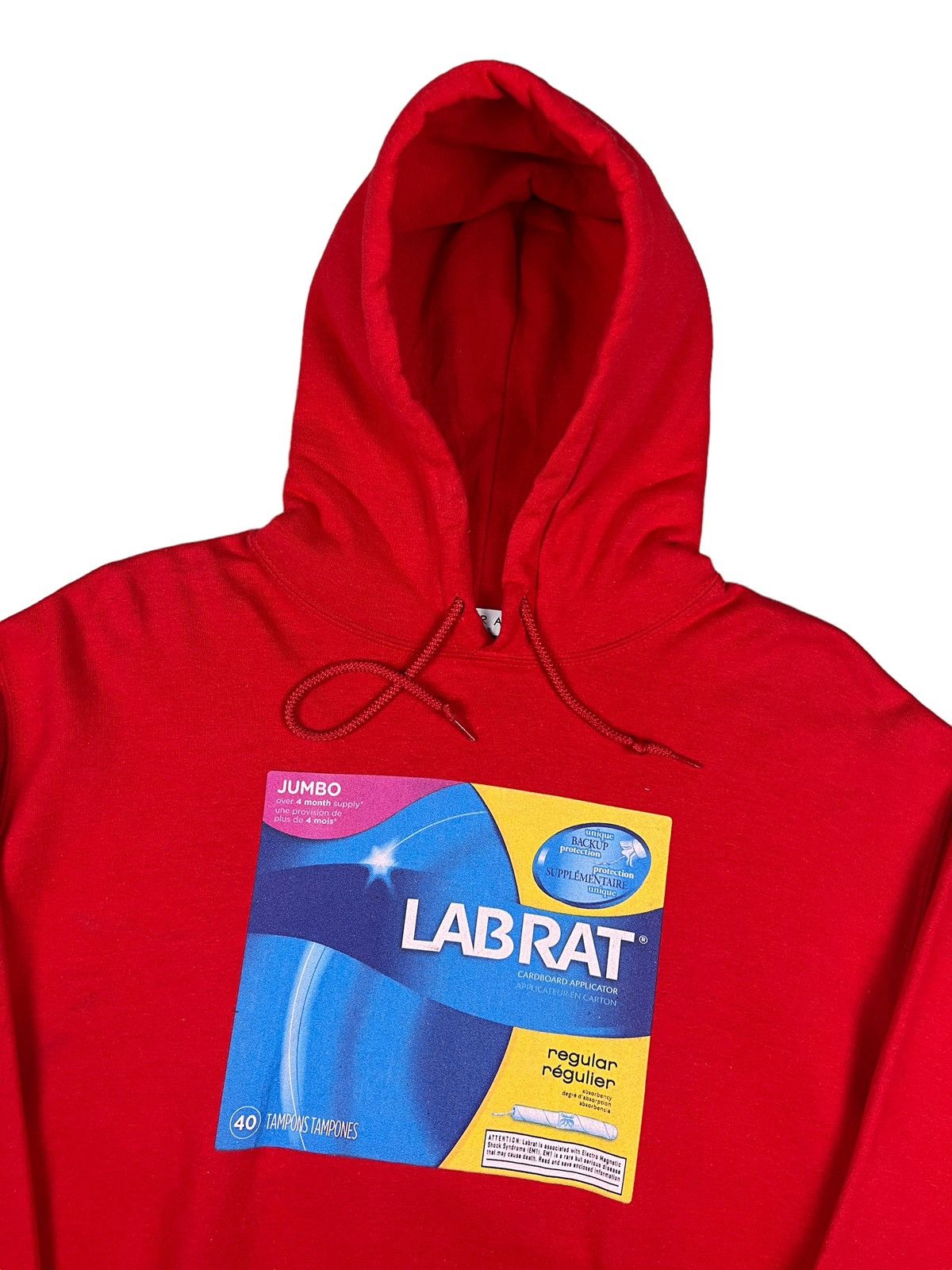 Labrat Labrat x Nick Atkins Tampon Hoodie Size US M / EU 48-50 / 2 - 5 Thumbnail
