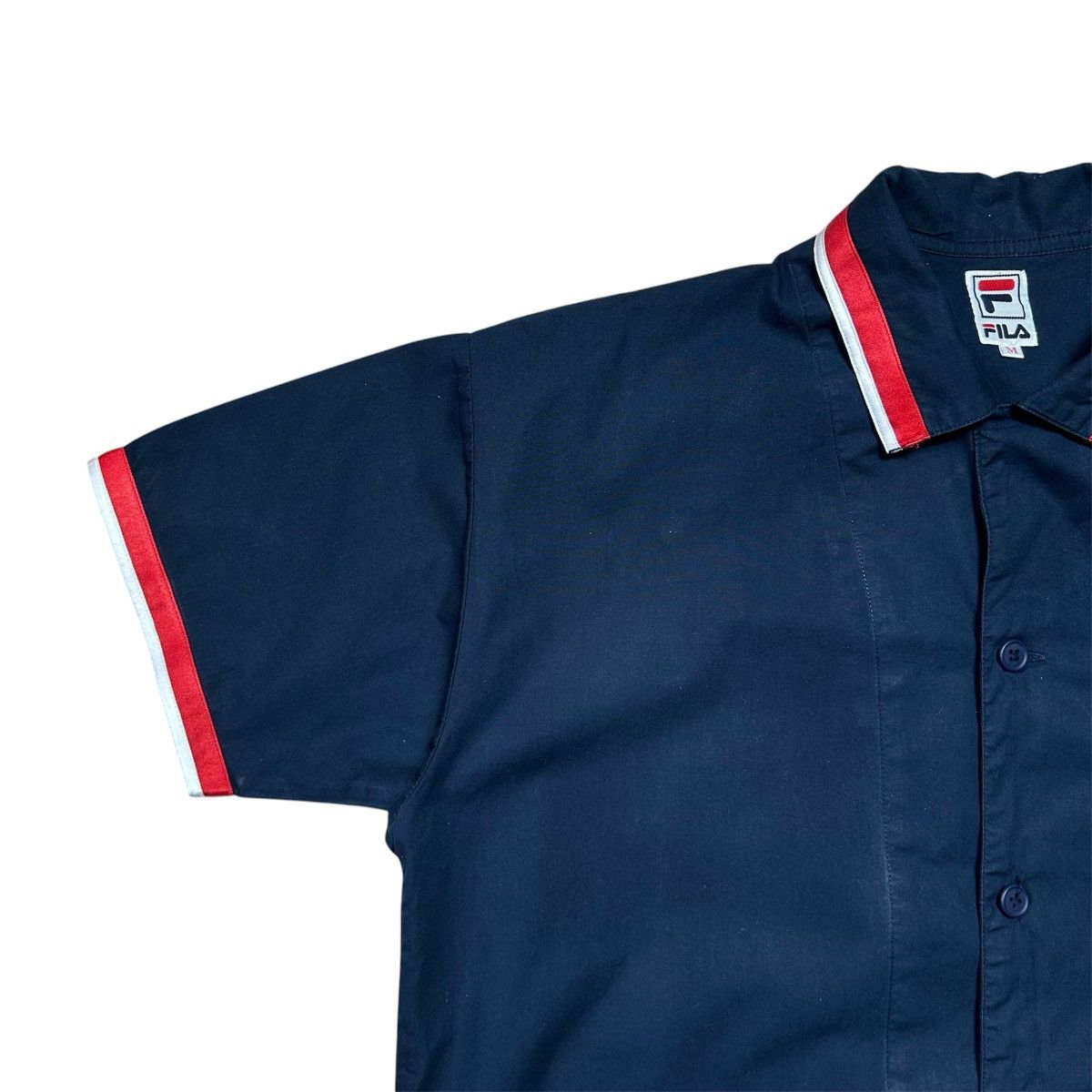 Fila Vintage Fila Logo Button Up Shirt Size US M / EU 48-50 / 2 - 6 Thumbnail