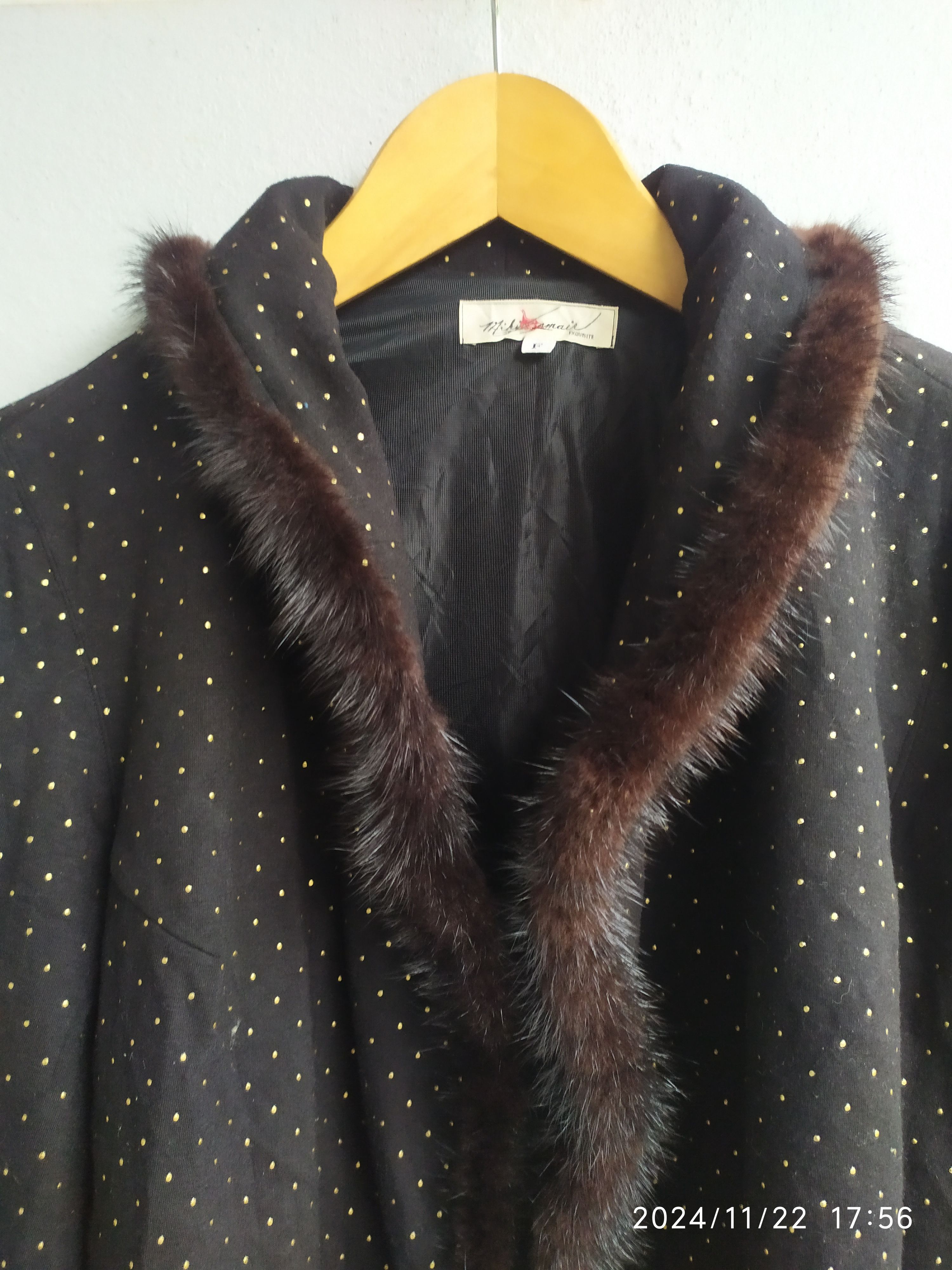 If Six Was Nine × Japanese Brand × Le Grande Bleu (L.G.B.) Japanese Fur Blazer Jacket IfSixWasNine LGB Style Size US L / EU 52-54 / 3 - 8 Thumbnail