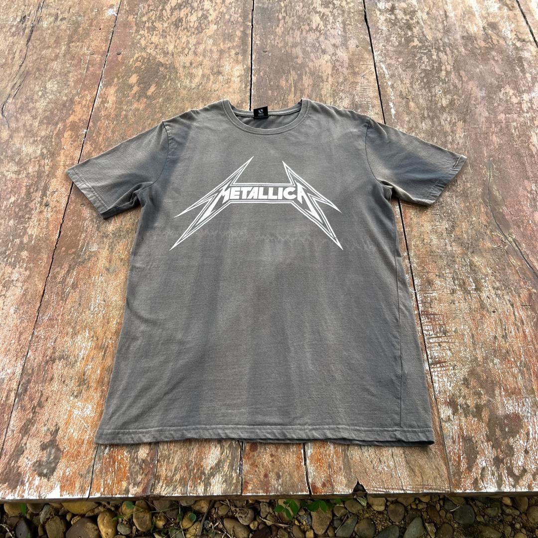 Band Tees Thrashed Faded Metallica Vintage T Shirt Size US L / EU 52-54 / 3 - 2 Thumbnail