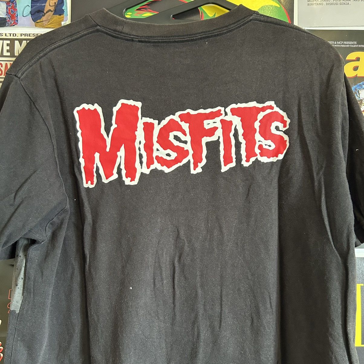 Band Tees Vintage Uniqlo x Misfits Fullprint Black T-Shirt Size US M / EU 48-50 / 2 - 5 Thumbnail
