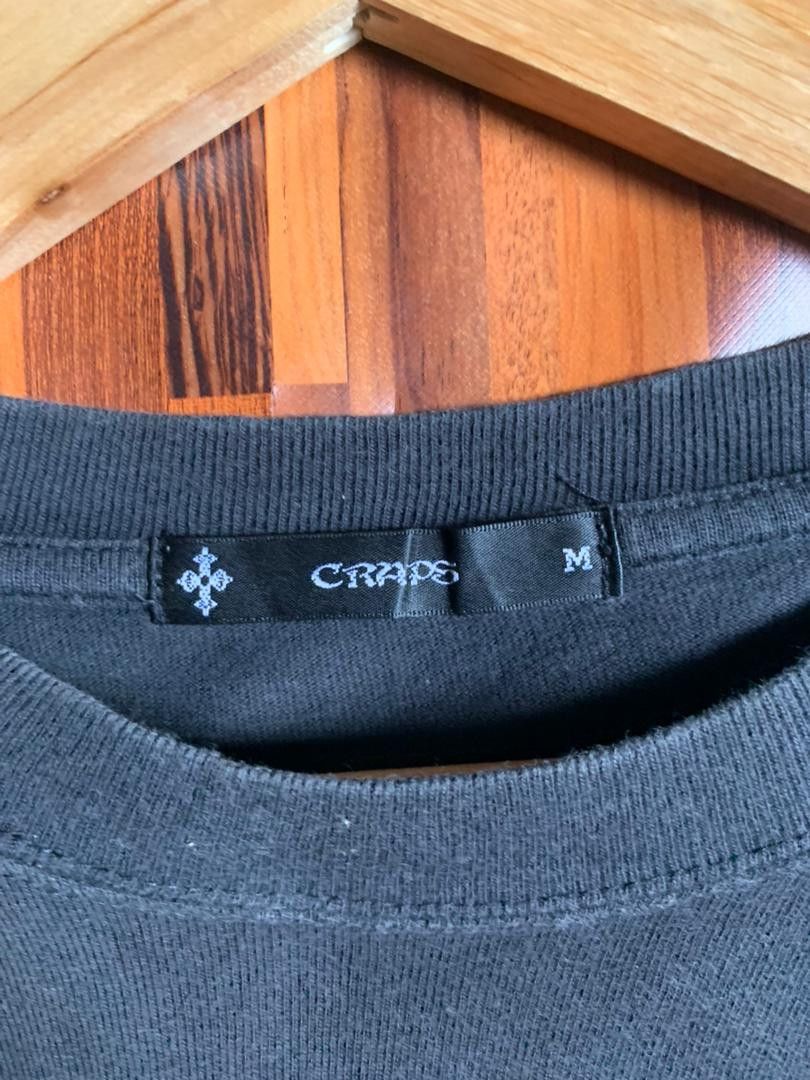 Japanese Brand e34 craps Defective Struct Chrome Heart Inspired tee Size US M / EU 48-50 / 2 - 8 Thumbnail