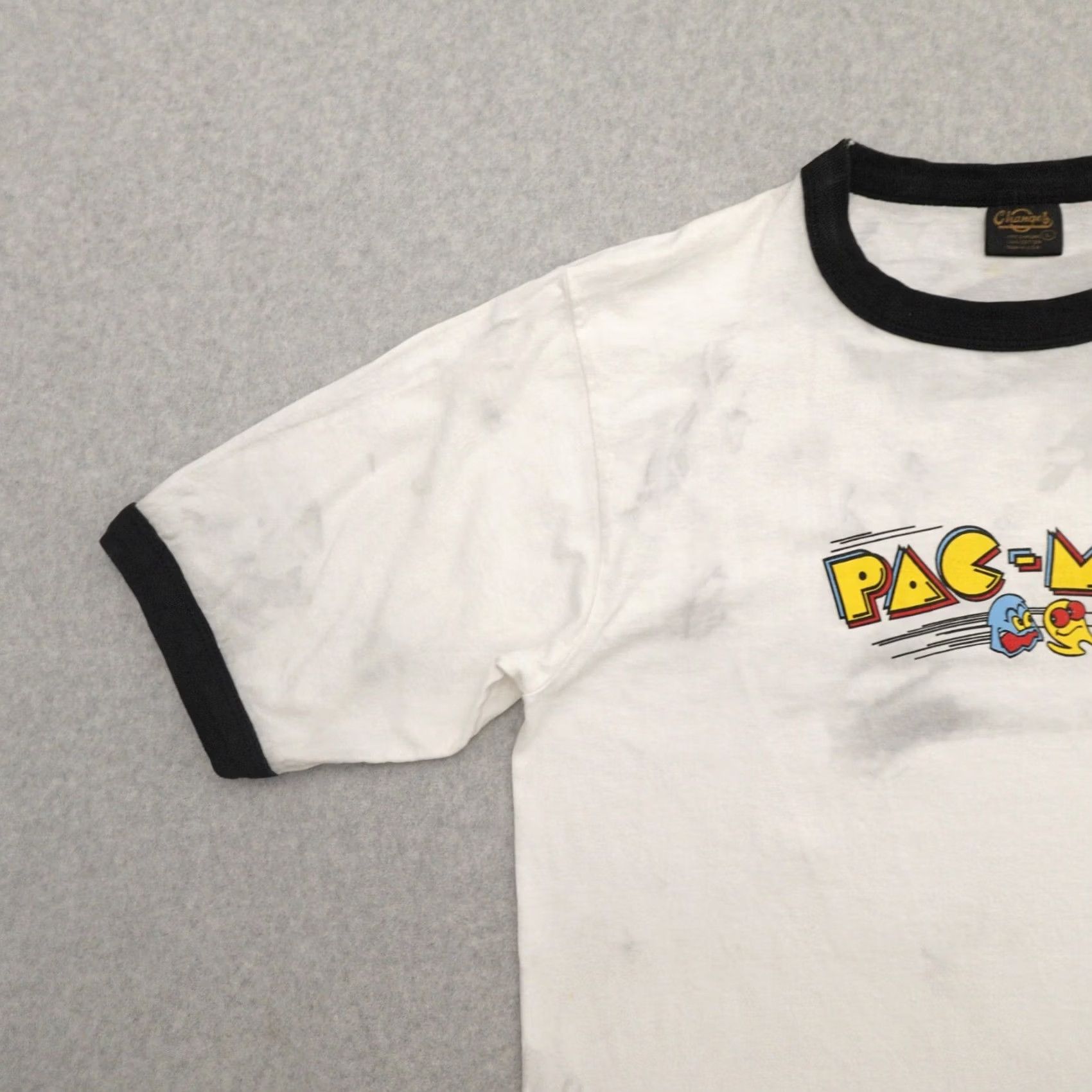 Changes Changes Nike T-Shirt Mens Large White Videogame Vintage Y2K Pac Man Licensed Namco 90s Decade Shirts Size US L / EU 52-54 / 3 - 5 Thumbnail