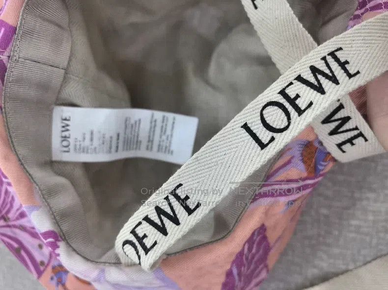 Loewe Loewe Lotus Sun遮阳Printed Fisherman Hat Size ONE SIZE - 6 Thumbnail