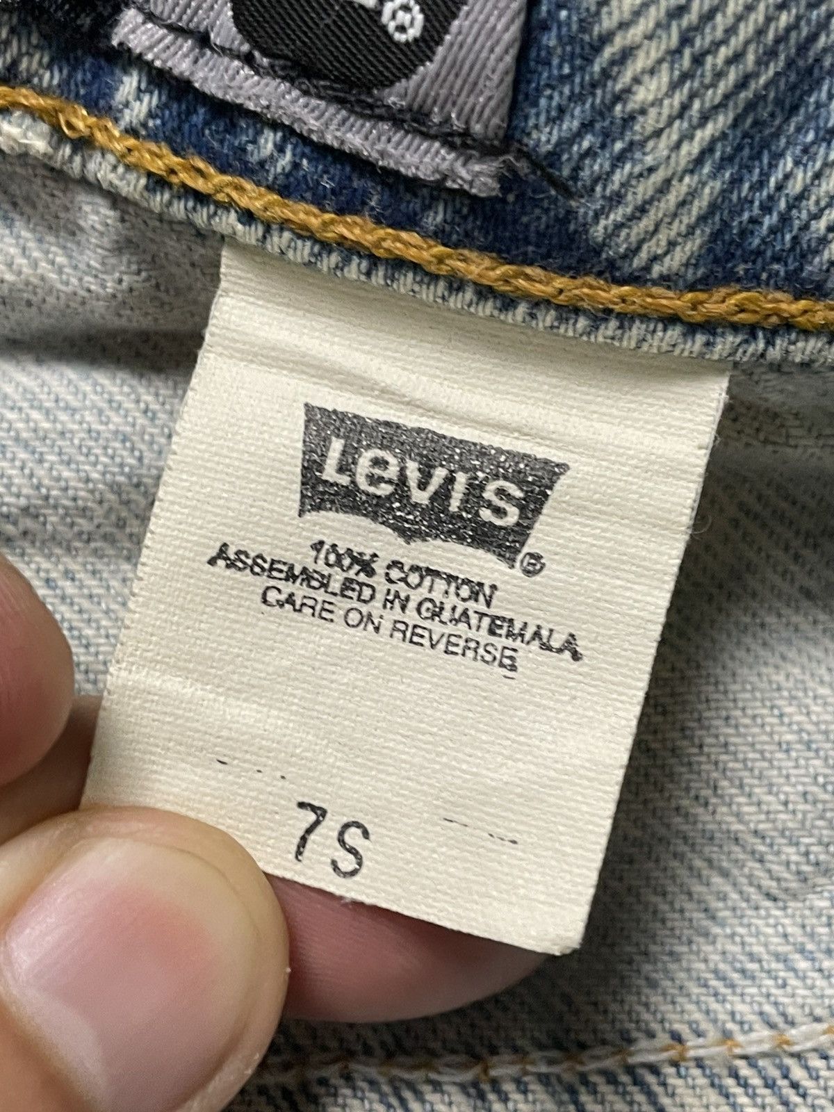 Levi's × Vintage LEVIS Silver Tab Loose Straight Cut Jeans (106) Size US 28 / EU 44 - 7 Thumbnail