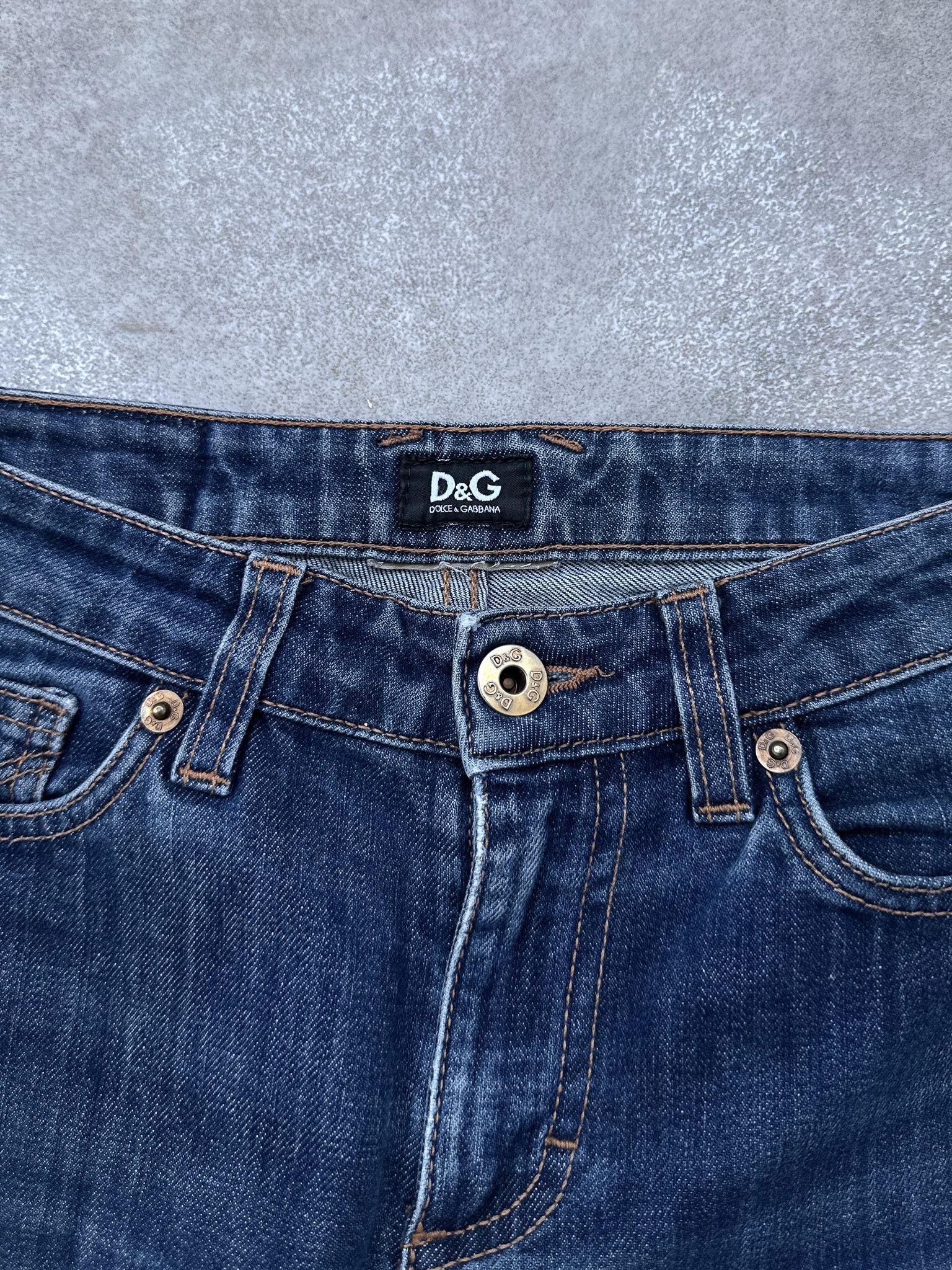 Dolce & Gabbana Dolce & Gabbana D&G Denim Pants Jeans Skinny Size 27" / US 4 / IT 40 - 6 Thumbnail