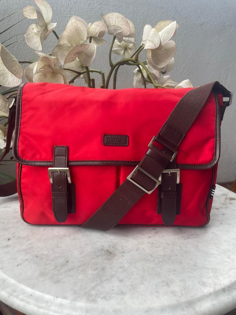Burberry Authentic Burberry Nyalon Messenger Bag Size ONE SIZE - 1 Thumbnail