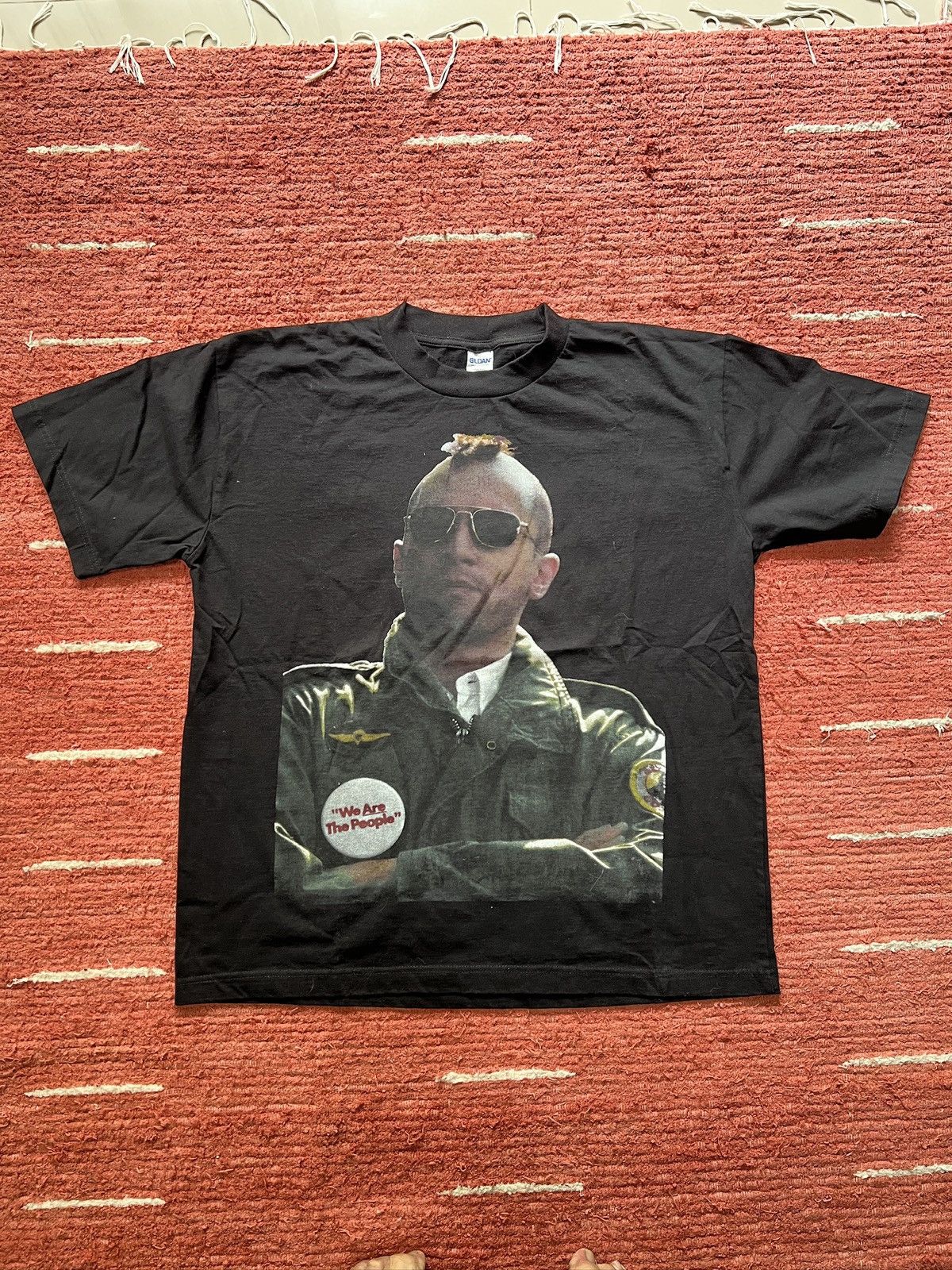 Vintage Taxi Driver 1976 movie robert de niro martin scorsese tshirt Size US XL / EU 56 / 4 - 1 Thumbnail
