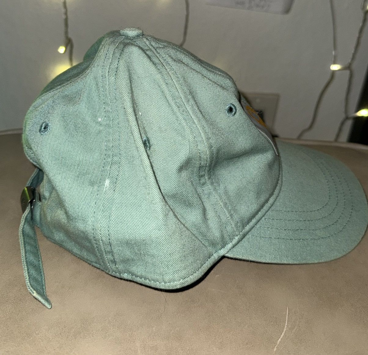 Brain Dead × Carhartt Wip Carhartt Brain Dead - Teal / Seafoam Canvas Dad Hat Size ONE SIZE - 2 Thumbnail