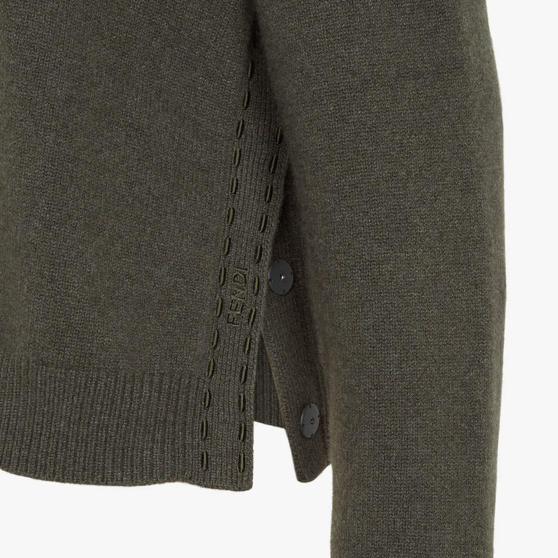 Fendi o1loc1c0426 Jumper in Green Size L / US 10 / IT 46 - 3 Thumbnail