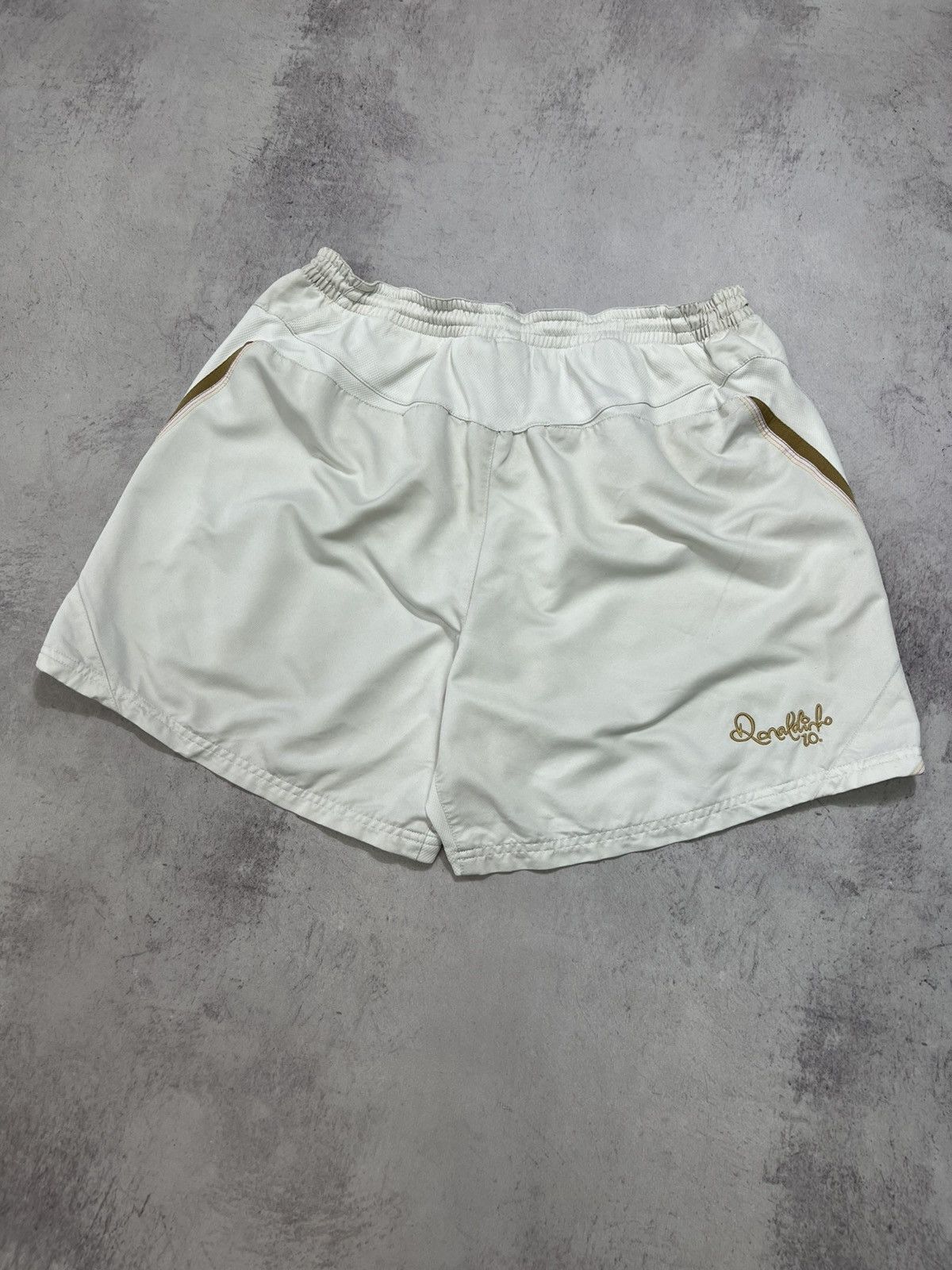 Nike × Vintage Nike Ronaldinho Vintage White Shorts L 00s Streetwear Sport Size US 34 / EU 50 - 6 Thumbnail