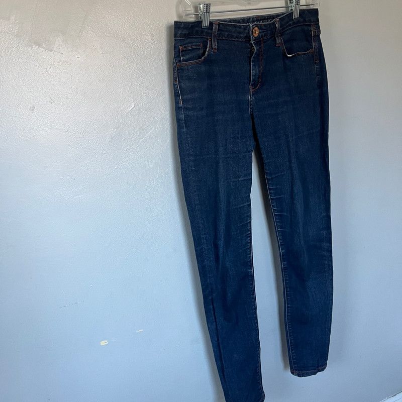 Banana Republic Banana Republic Women's Skinny Jeans Denim Blue Size 28 Size 28" / US 6 / IT 42 - 1 Thumbnail