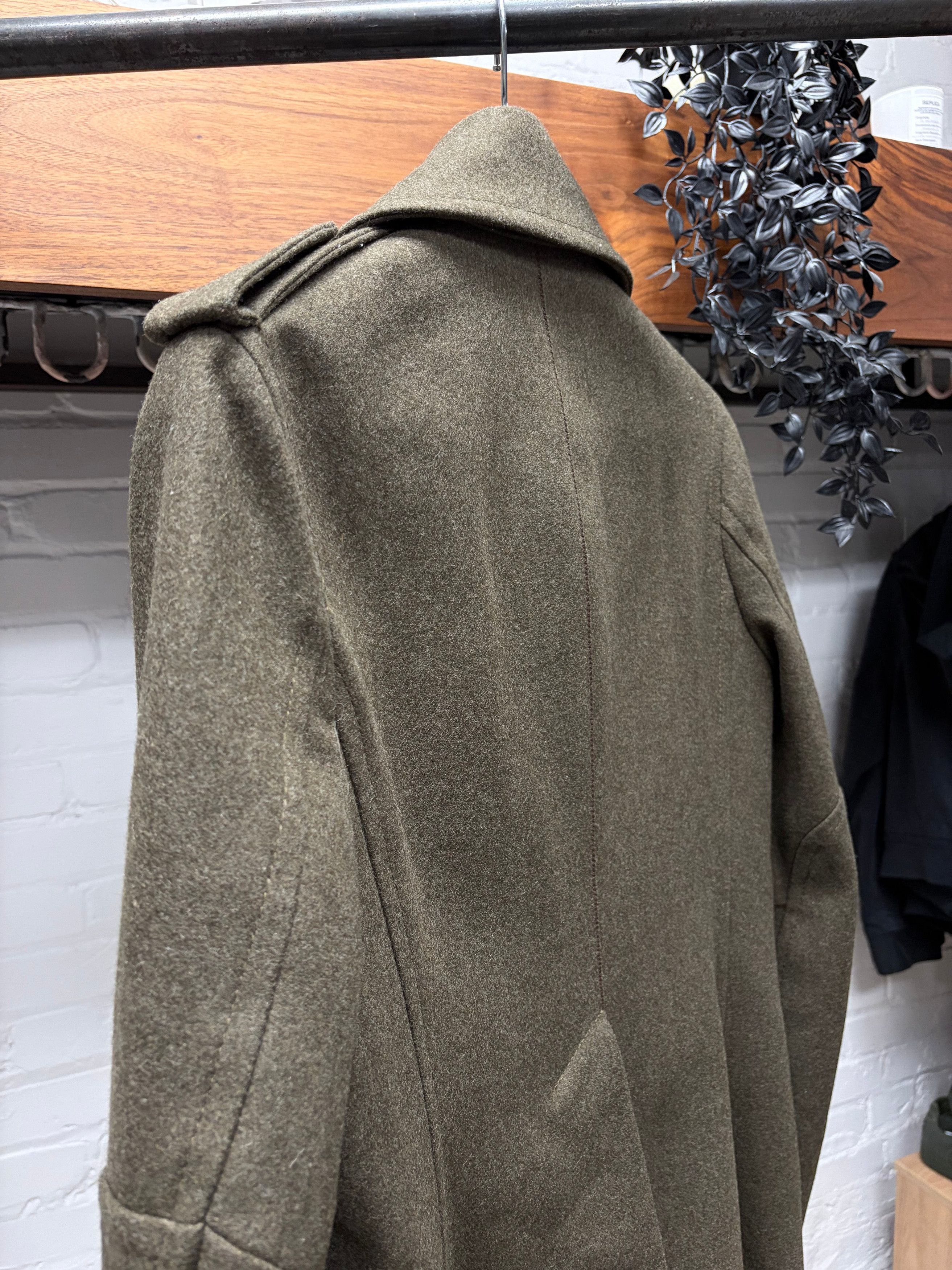Dsquared2 2000s Dsquared2 Heavy Wool Military Green Coat Size US L / EU 52-54 / 3 - 5 Thumbnail