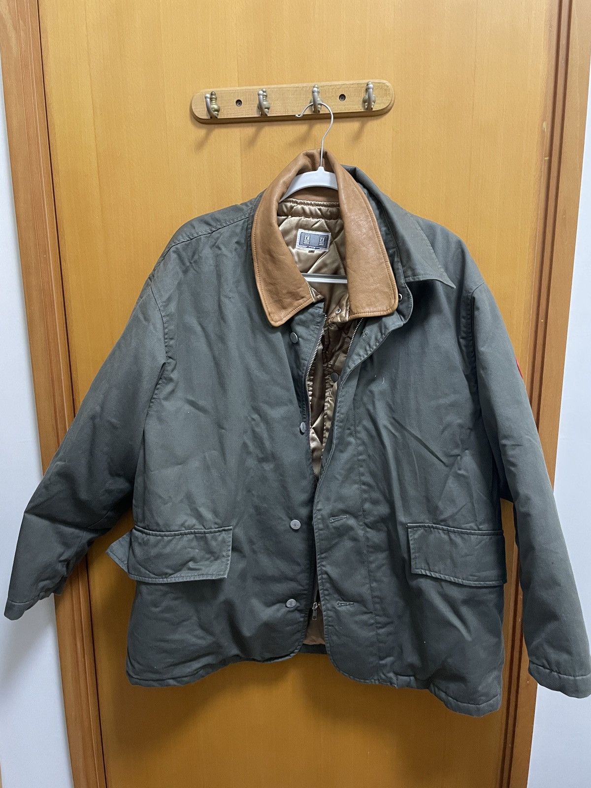 ジャケット・アウター C.E CAVEMPT DOUBLE COLLAR COAT CES18JK05 C.E/CAVEMPT】 DOUBLE COLLAR COAT CES18JK05 | CAV-EMPT (C.E