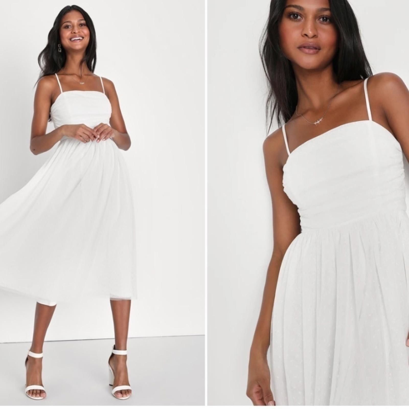 Lulus LULU's Bridal Shower Engagement Romantic Flowy Midi Size XS / US 0-2 / IT 36-38 - 1 Thumbnail