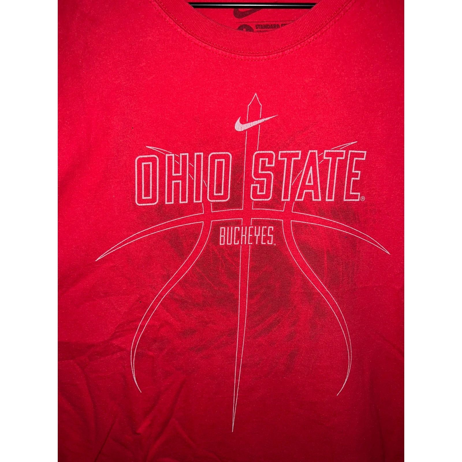 Nike Nike Ohio State Buckeyes Basketball Shirt Sport College Tee Size US M / EU 48-50 / 2 - 2 Thumbnail