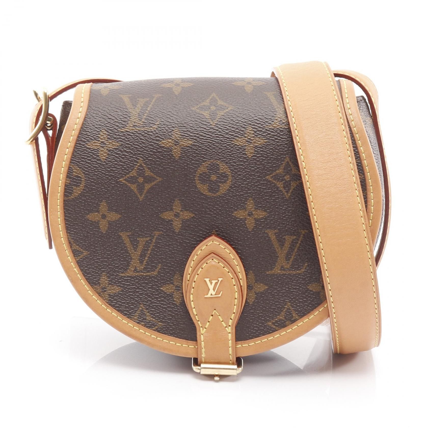 Louis Vuitton Louis Vuitton Louis Vuitton Tambourin Monogram Shoulder Bag Textile Shoulder Bag M44860 DUTY FREE for USA Size ONE SIZE - 1 Thumbnail