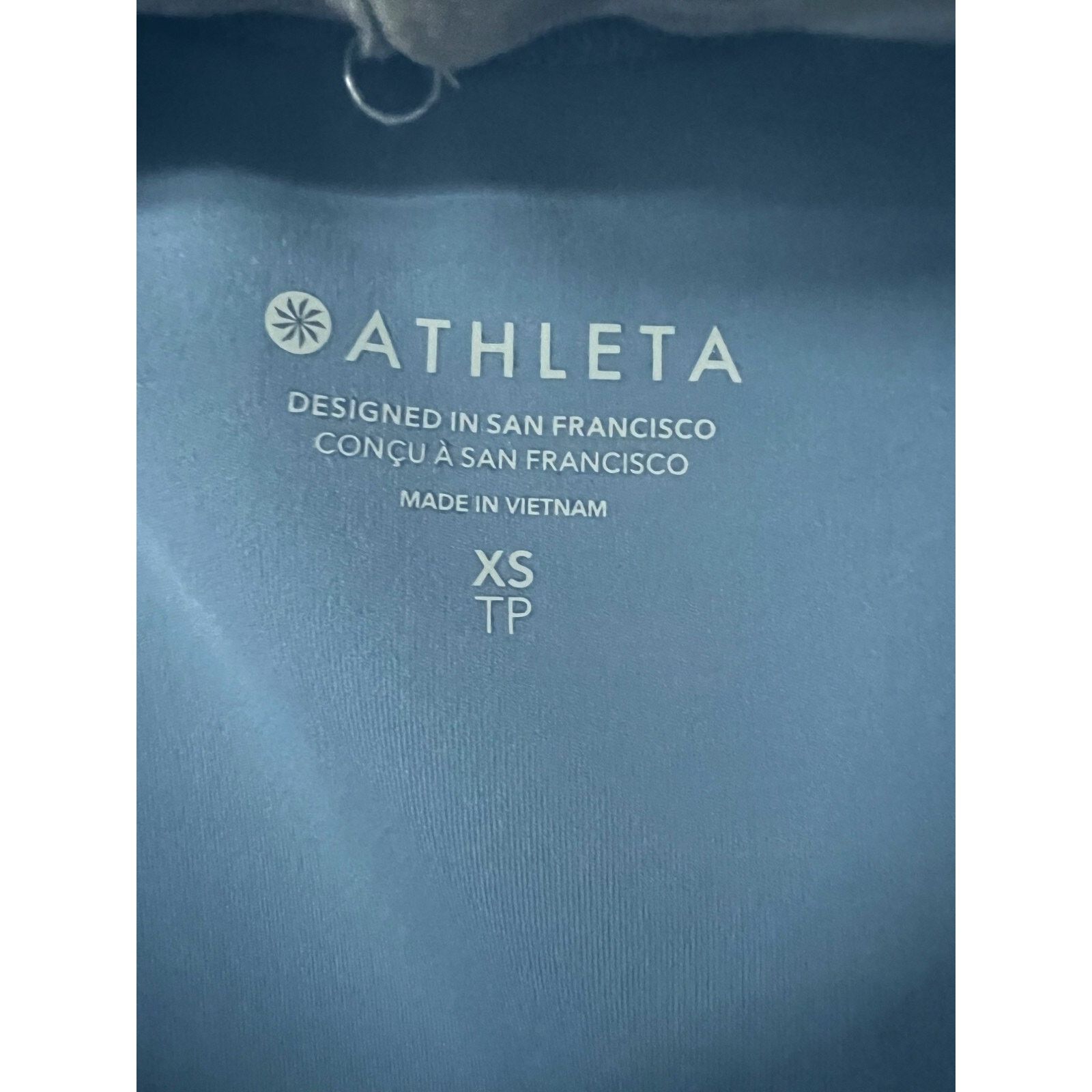 Athleta Athleta Shanti Asana Blue Yoga Tank Top Camisole XS Stretch Size XS / US 0-2 / IT 36-38 - 4 Thumbnail