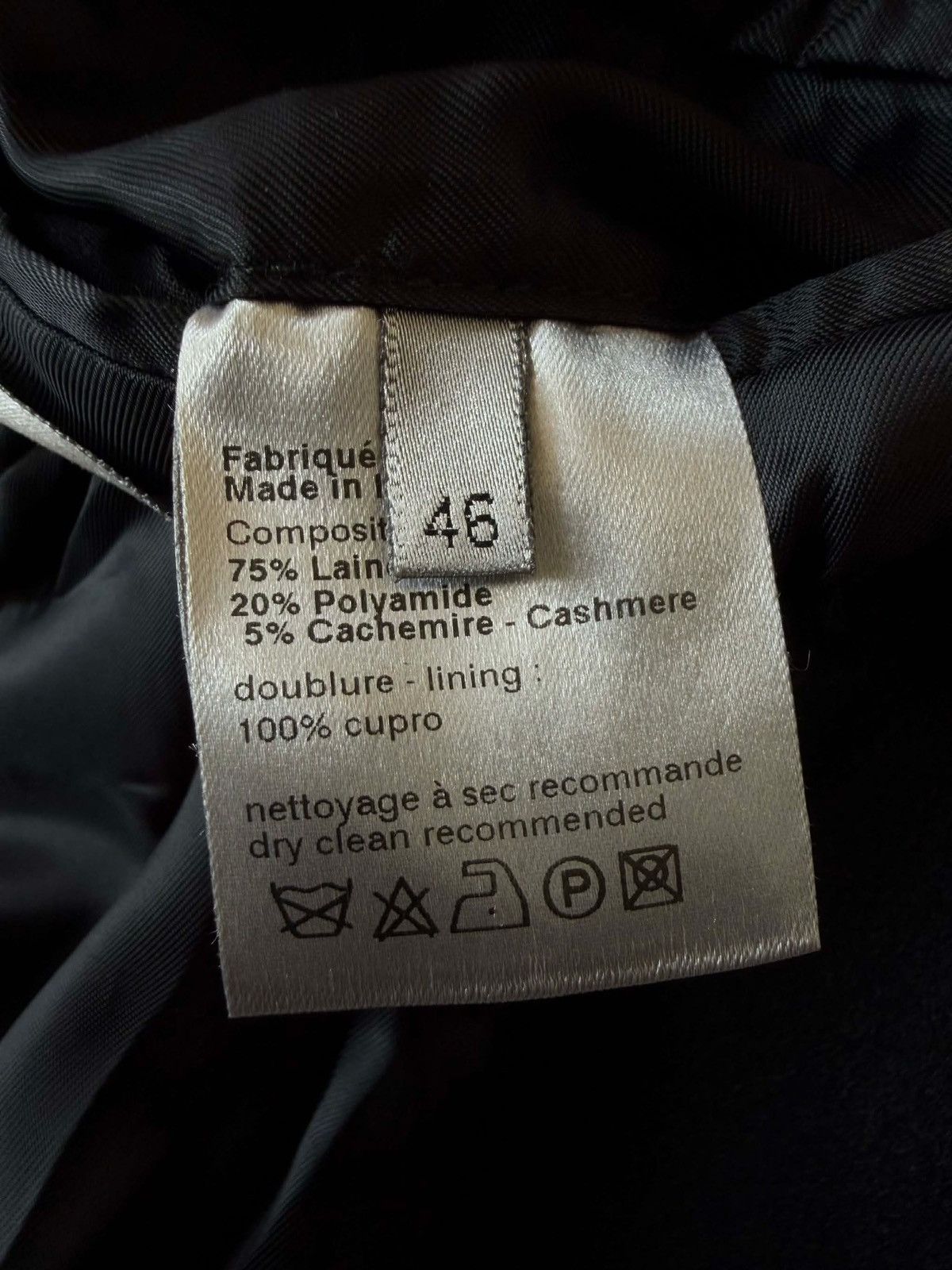 Dior Dior Homme Hedi Slimane FW06 Wool Jacket Size US S / EU 44-46 / 1 - 8 Thumbnail