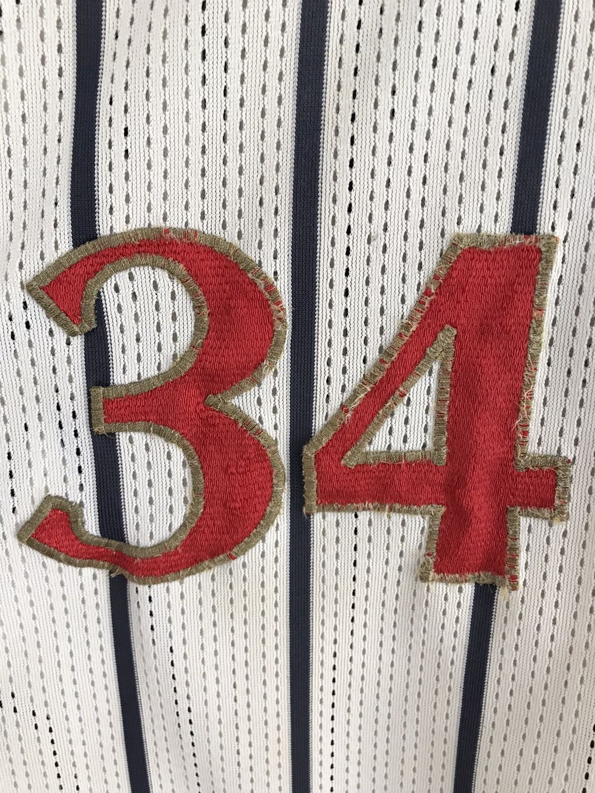 Mizuno Vintage Mizuno F Tokyo Japanese Baseball Jersey #34 Size US L / EU 52-54 / 3 - 8 Thumbnail
