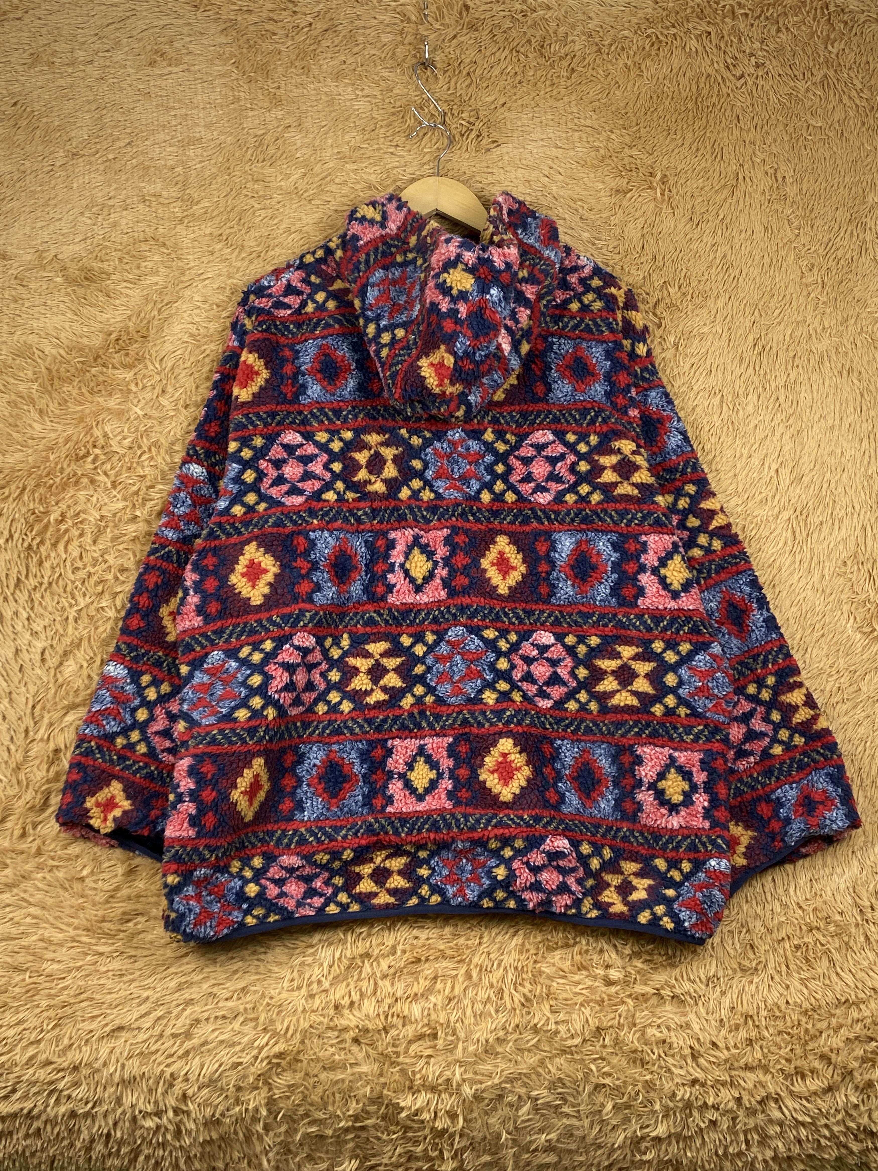 Japanese Brand Vintage Smile Land Fleece Native Aztec Navajo Jacket J1751 Size US XXL / EU 58 / 5 - 5 Thumbnail
