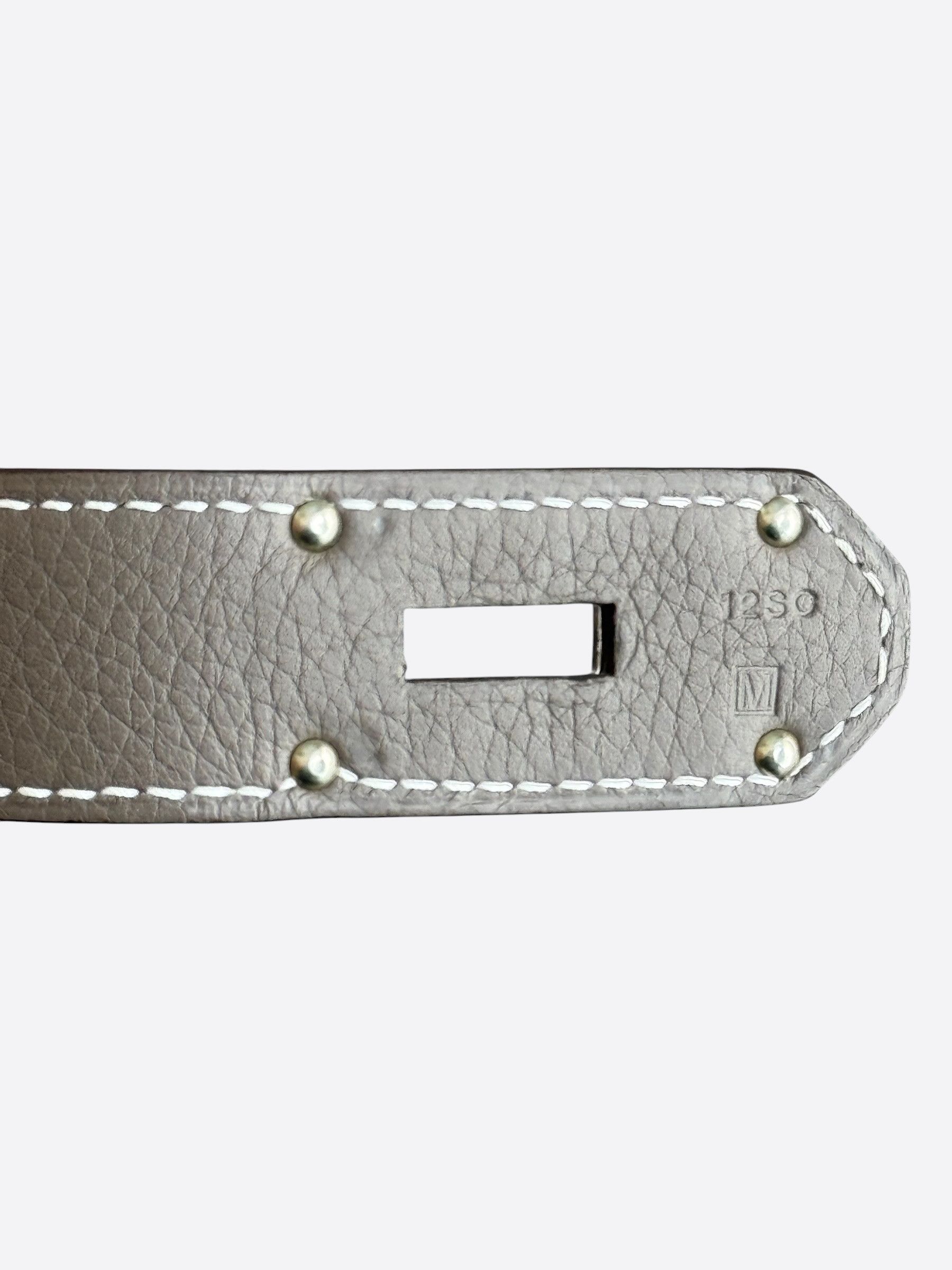 Hermes Hermes Etoupe Togo & Palladium Hardware HAC Birkin 50 Size ONE SIZE - 8 Thumbnail
